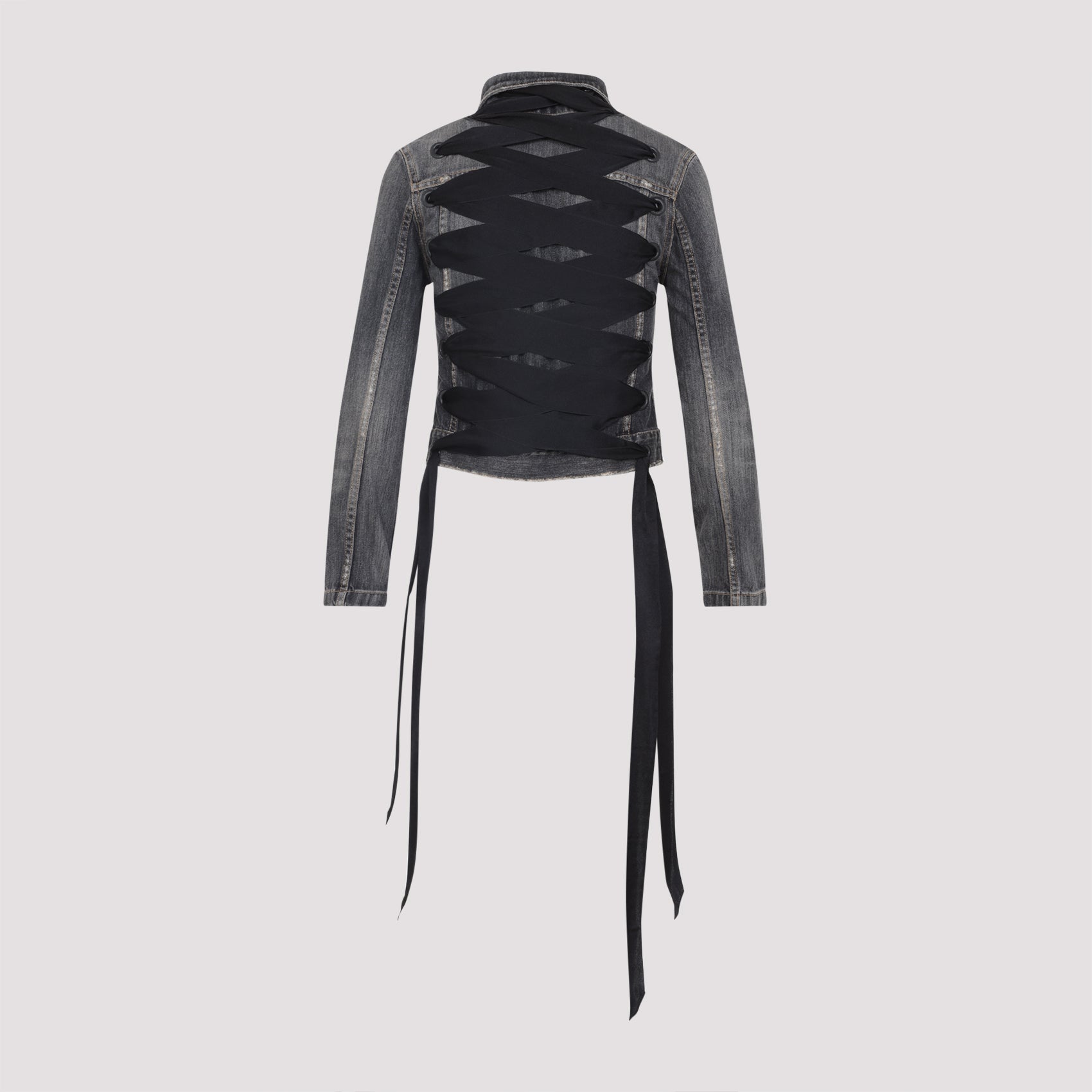 BLACK DENIM JACKET Balenciaga
