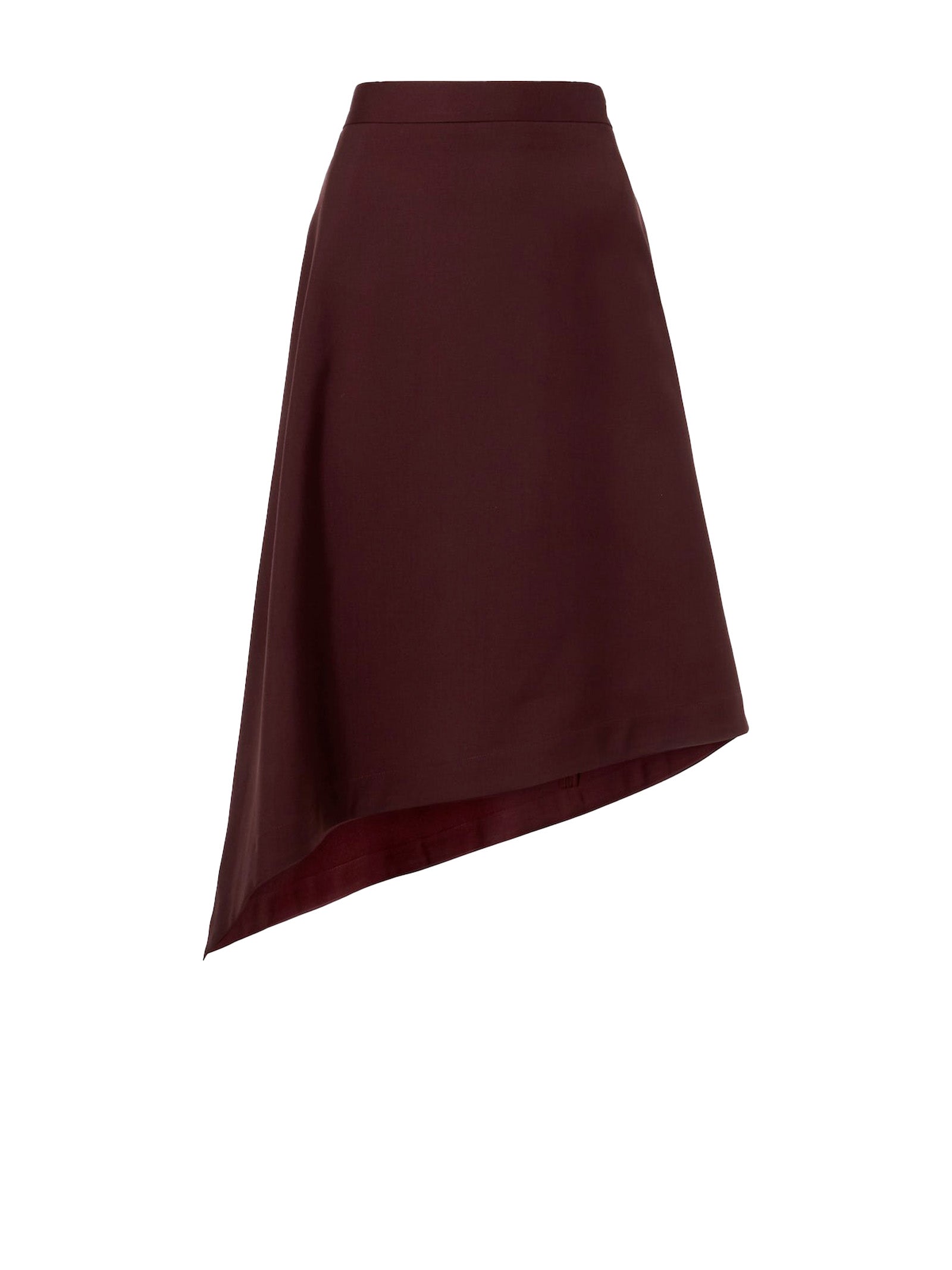 AUBERGINE CLOTHING SKIRTS Bottega Veneta AUBERGINE 40
