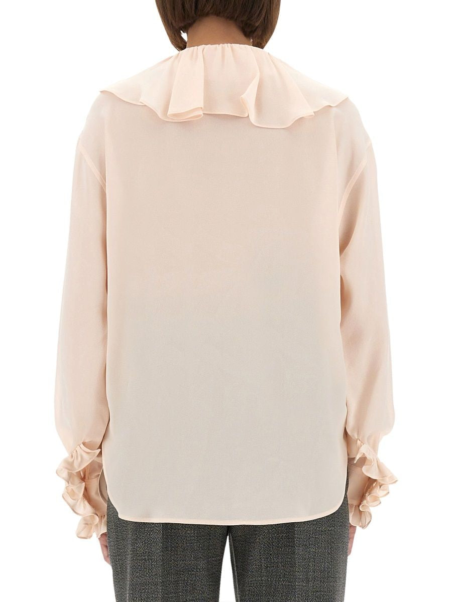 SHIRT WITH RUFFLES Alexander McQueen