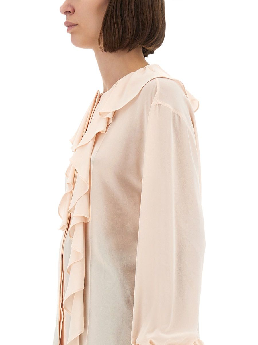SHIRT WITH RUFFLES Alexander McQueen