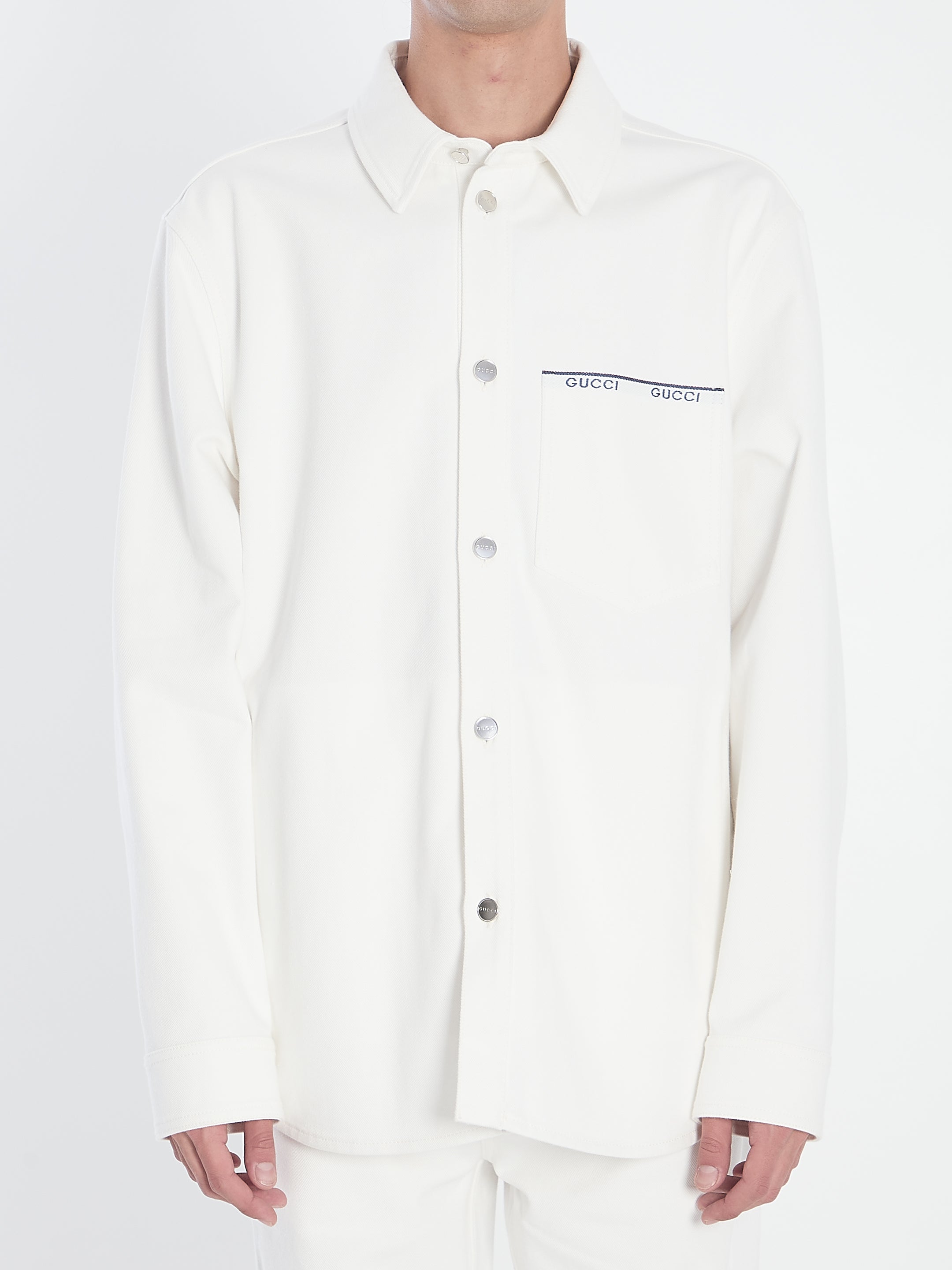 COTTON SHIRT Gucci WHITE 48