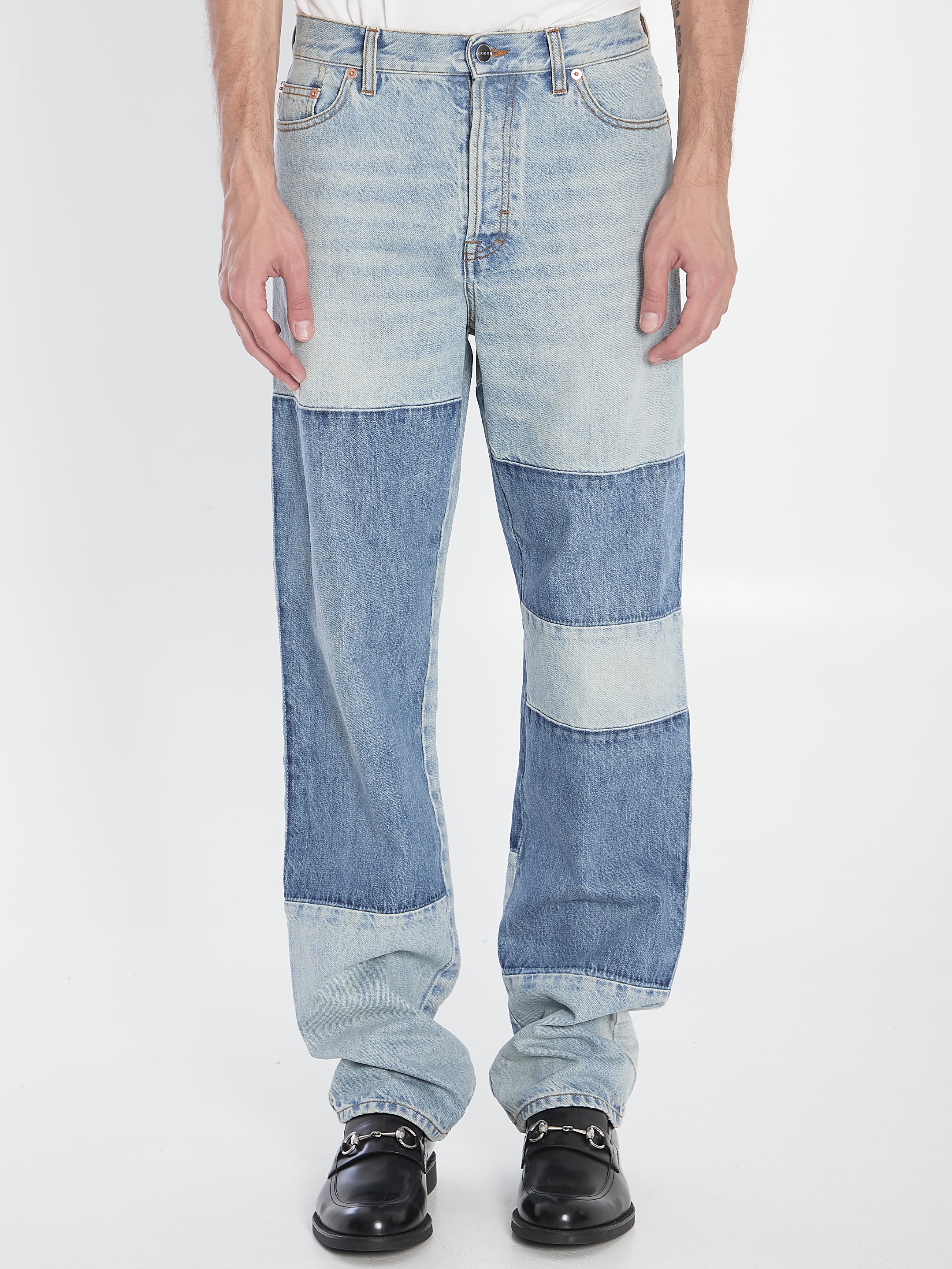 LOOSE PANT CERTIFIED COTTON BL Gucci BLUELIGHTBLUE 31