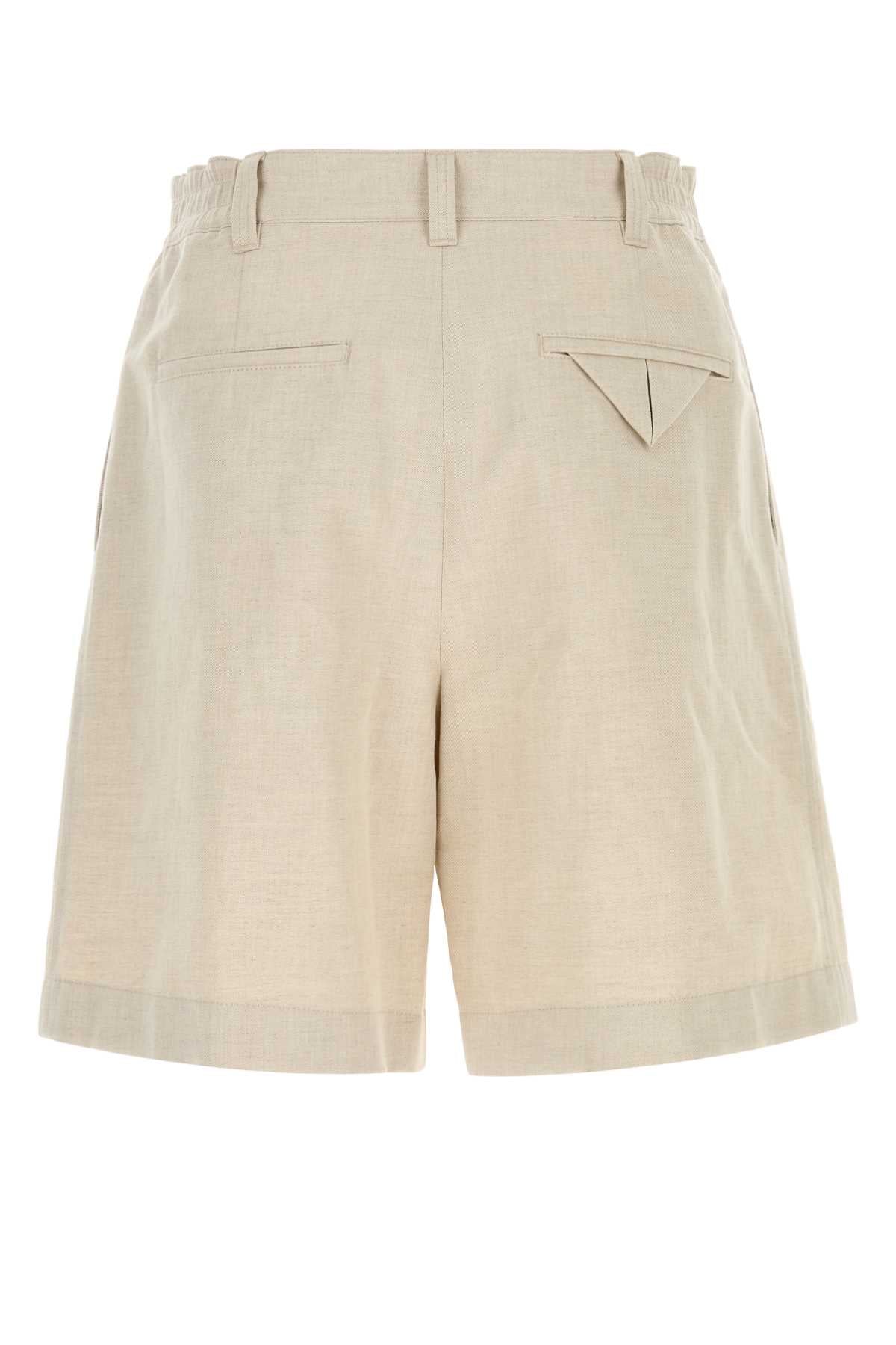 SAND TWILL BERMUDA SHORTS Bottega Veneta