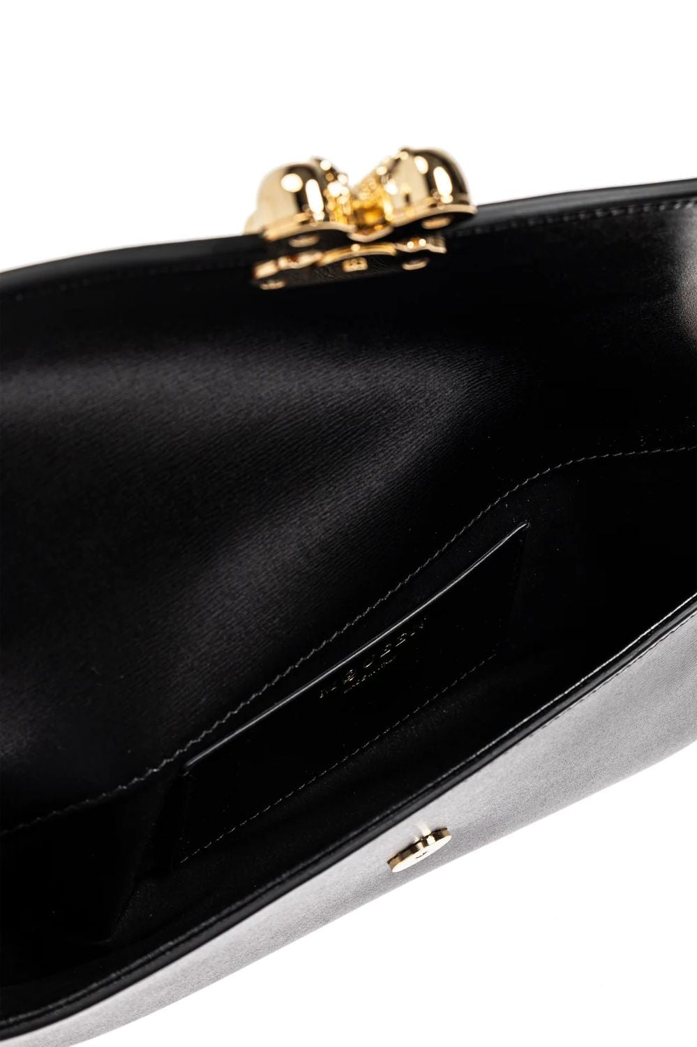 BLACK HEALTHIER SMALL SKULL FLOWER CROSSBODY BAG Alexander McQueen
