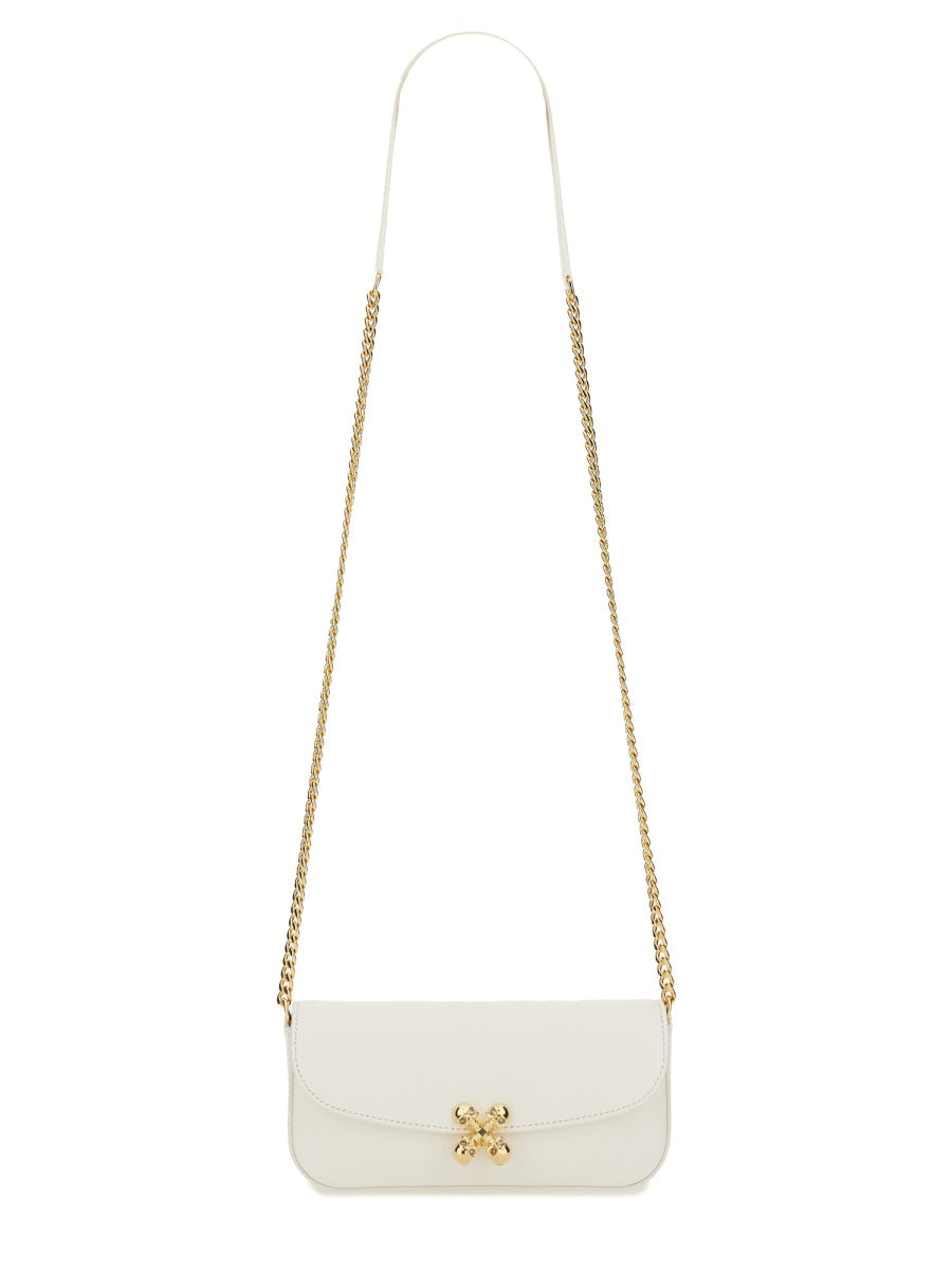 IVORY CALF SKIN CROSSBODY BAGS Alexander McQueen IVORY UNI
