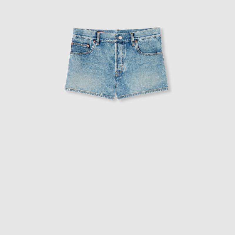 PF12 STONE WASHED BLUE DENIM Gucci LIGHTBLUE 28