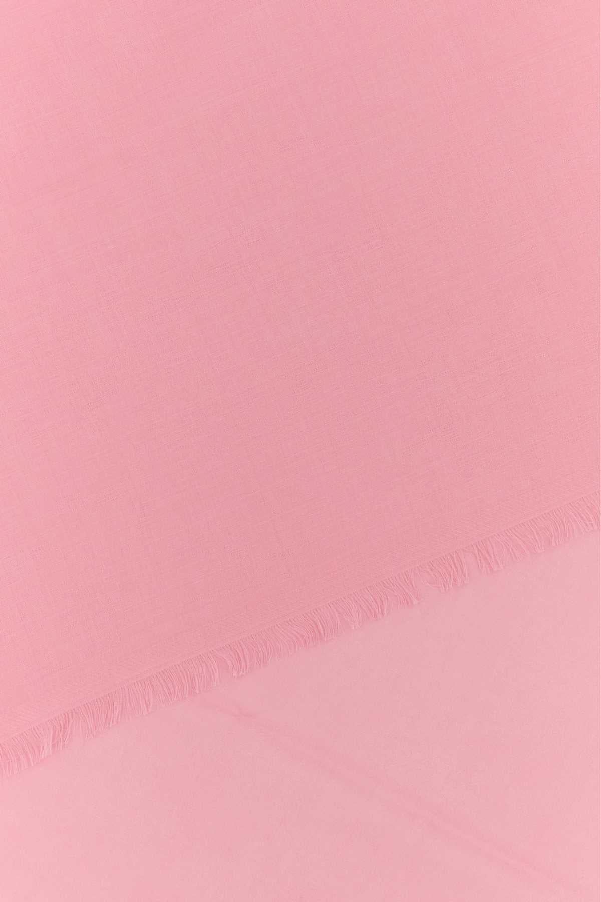 PINK WOOL BLEND FOULARD Alexander McQueen