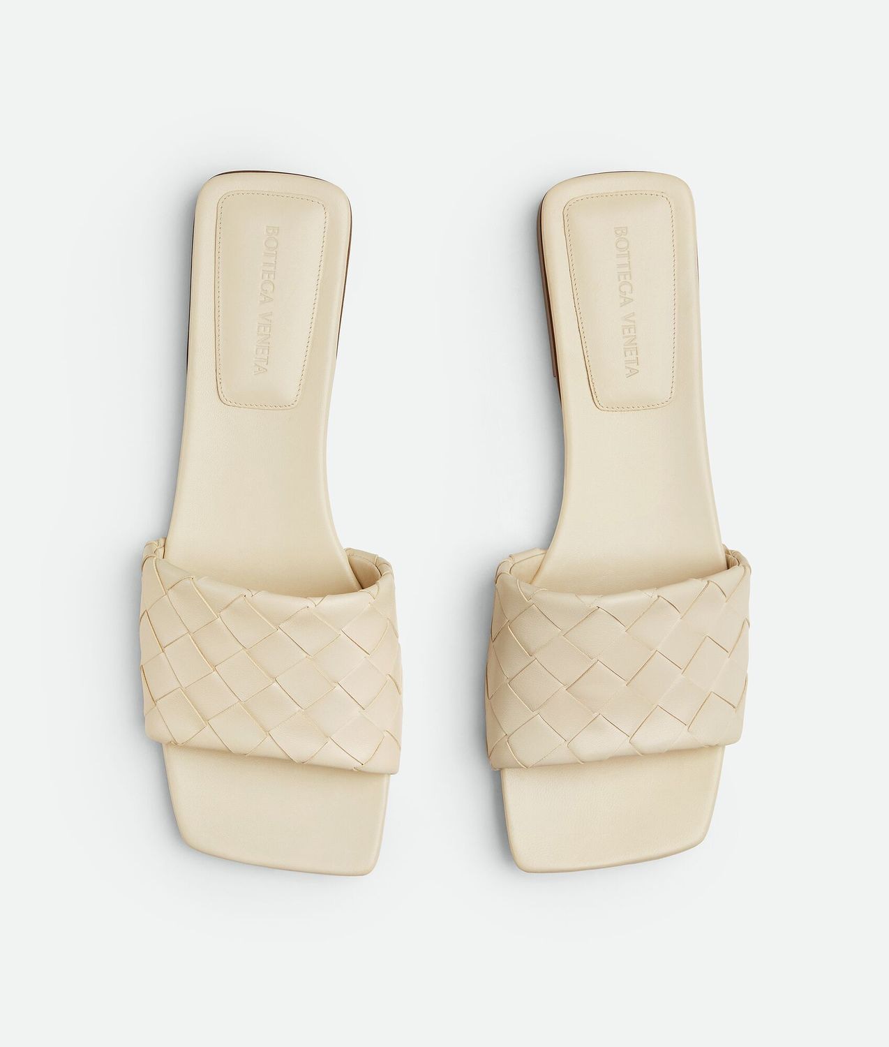 KITTEN HEEL MULE INTRECCIO FLAT Bottega Veneta