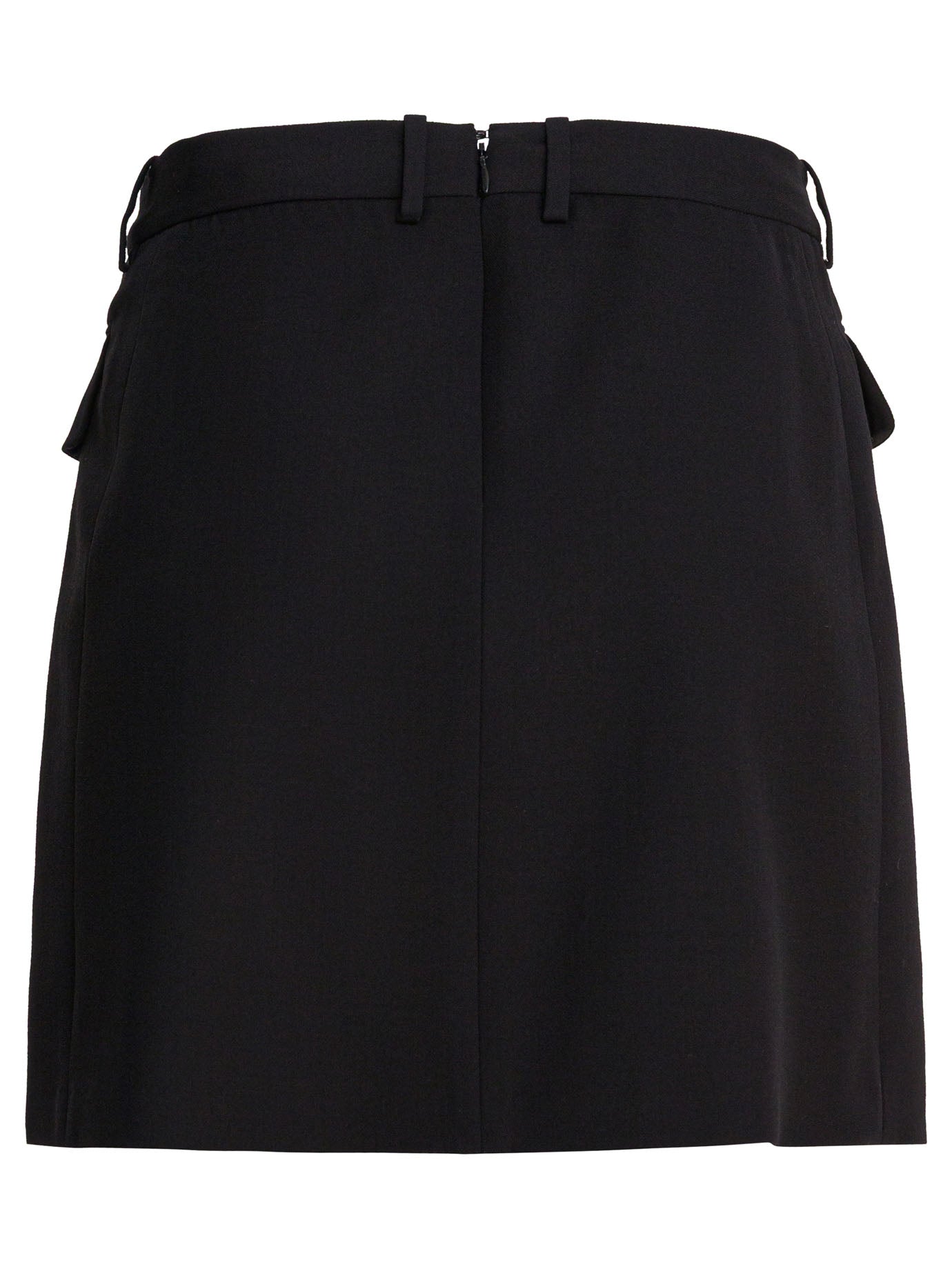 BLACK WOOL SKIRT Balenciaga