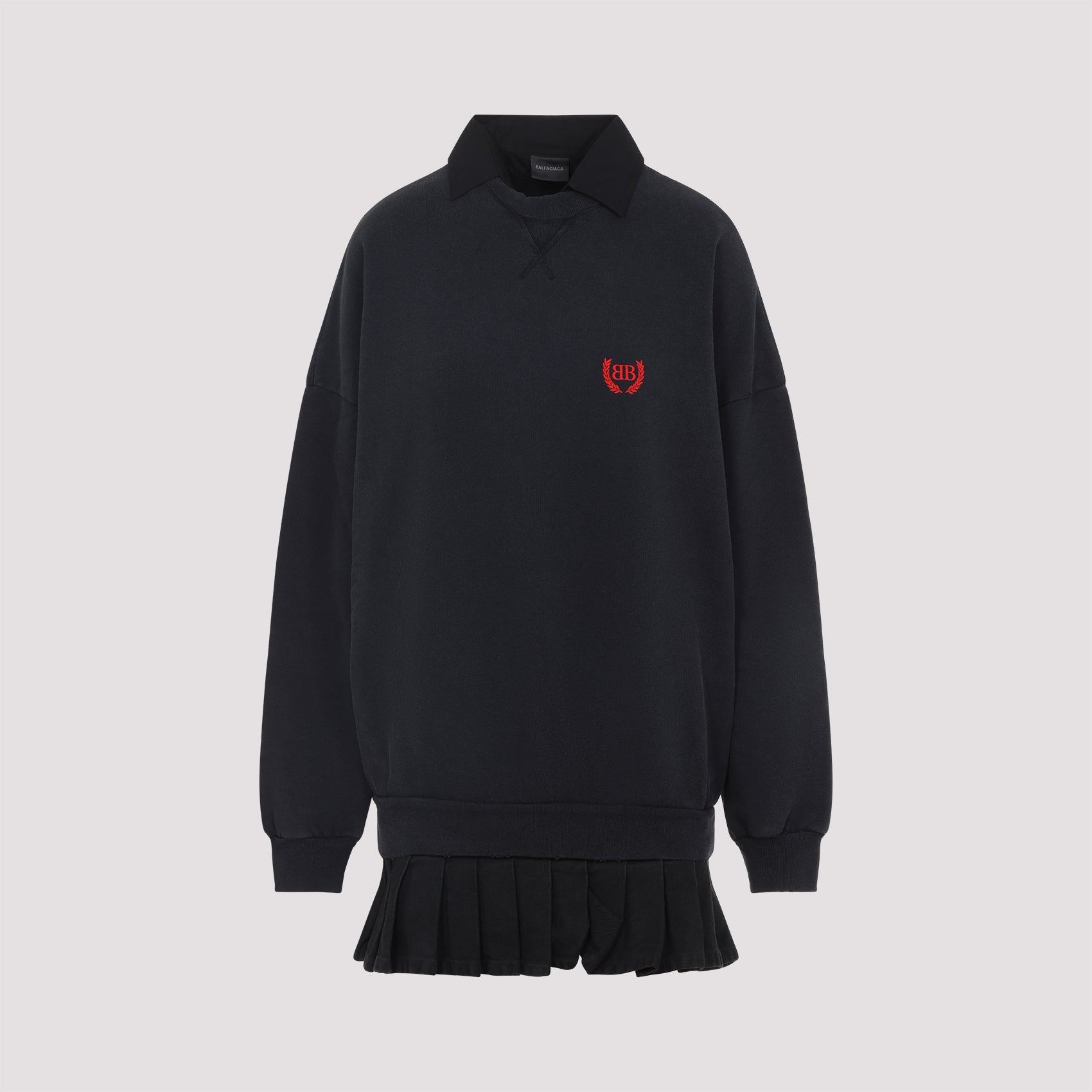MINI DRESS IN COTTON Balenciaga
