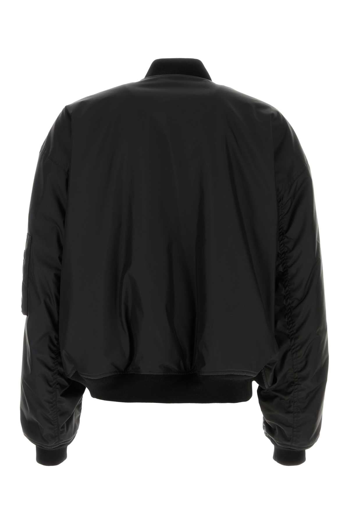 BLACK NYLON BALENCIAGA X AUTOMOBILI LAMBORGHINI BOMBER JACKET Balenciaga