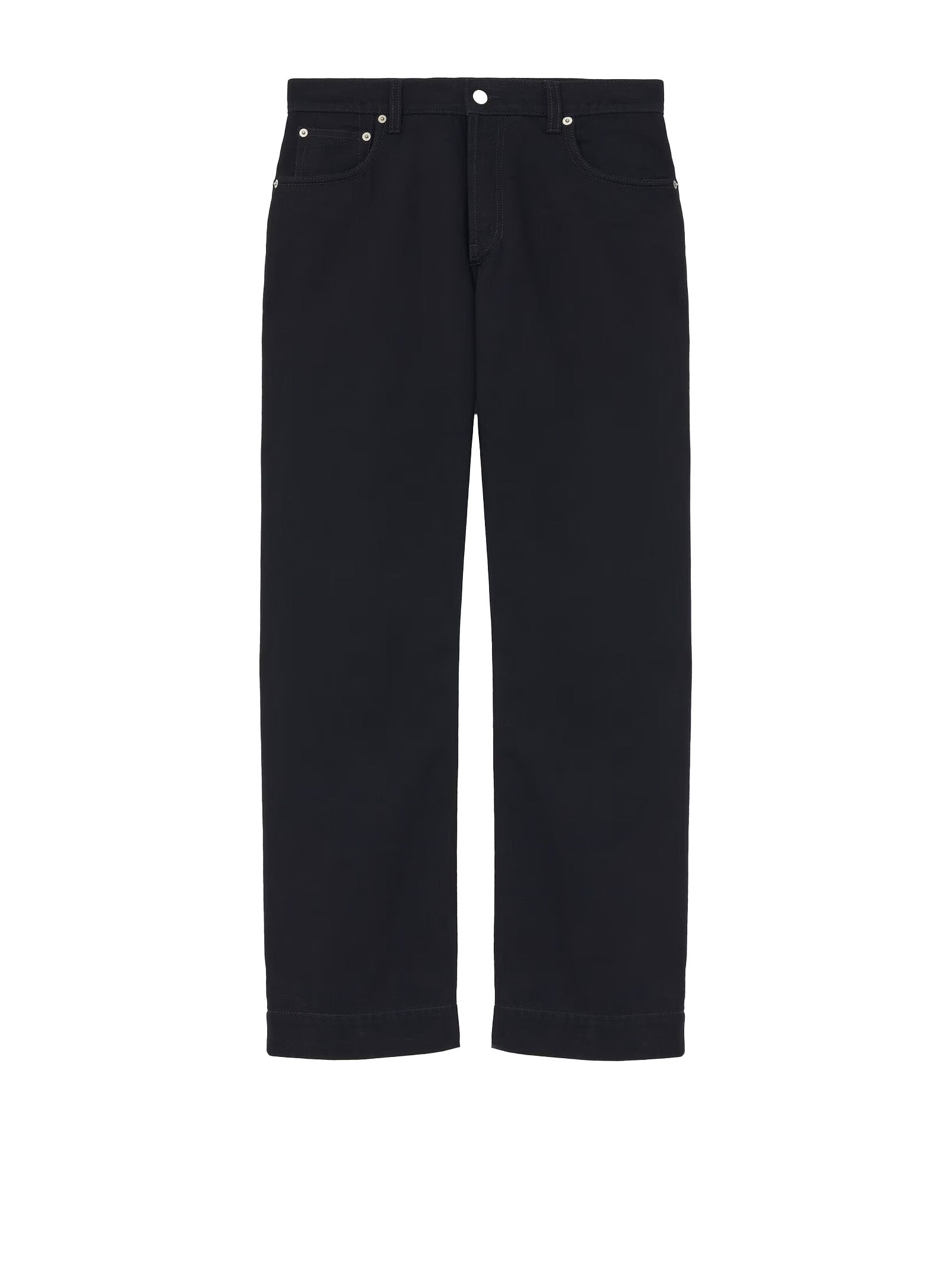 BLACK COTTON JEANS Alexander McQueen BLACK 48
