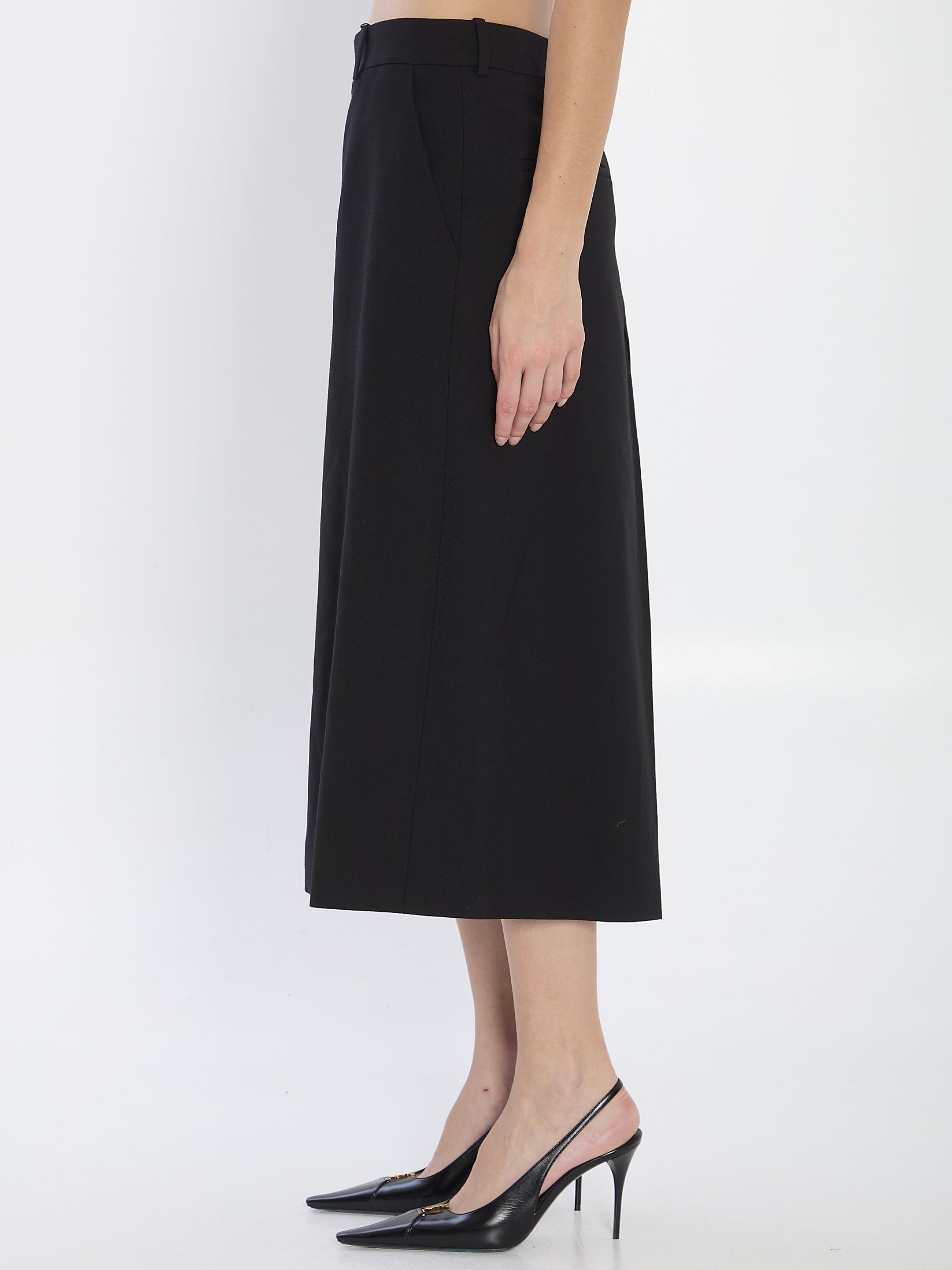 WOOL SKIRT-PANTS Saint Laurent
