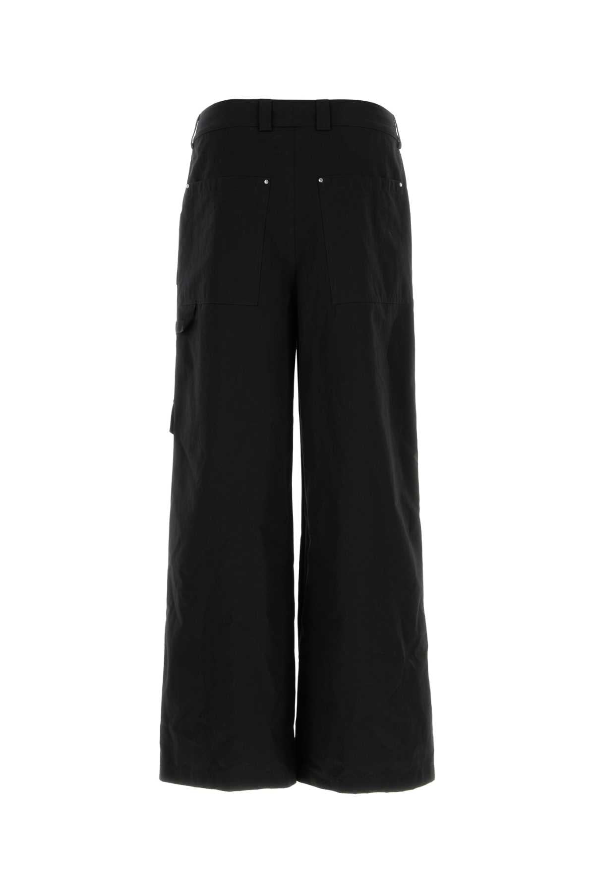 BLACK COTTON CARGO PANT Alexander McQueen