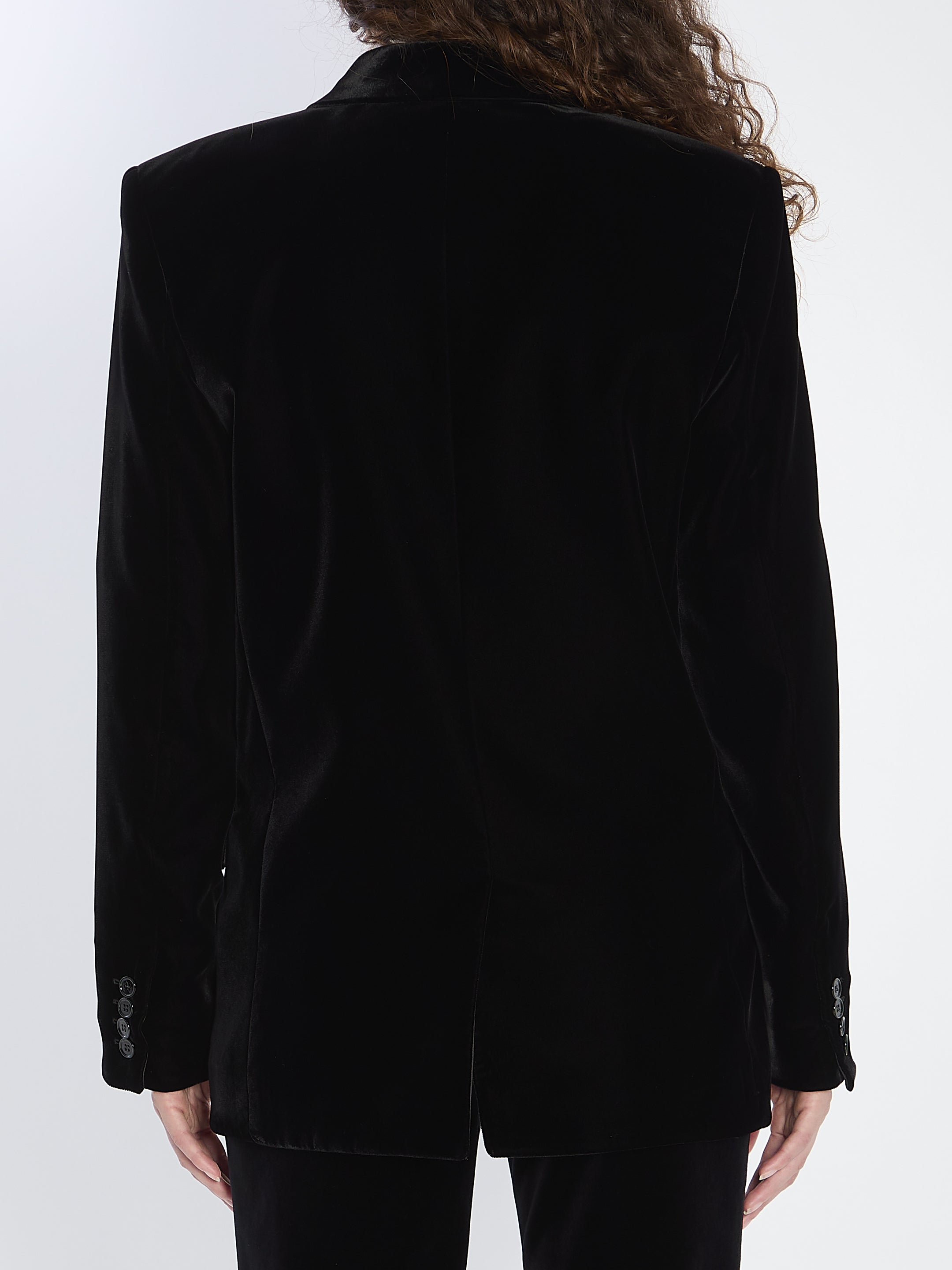 CASSANDRE JACKET IN VELVET Saint Laurent