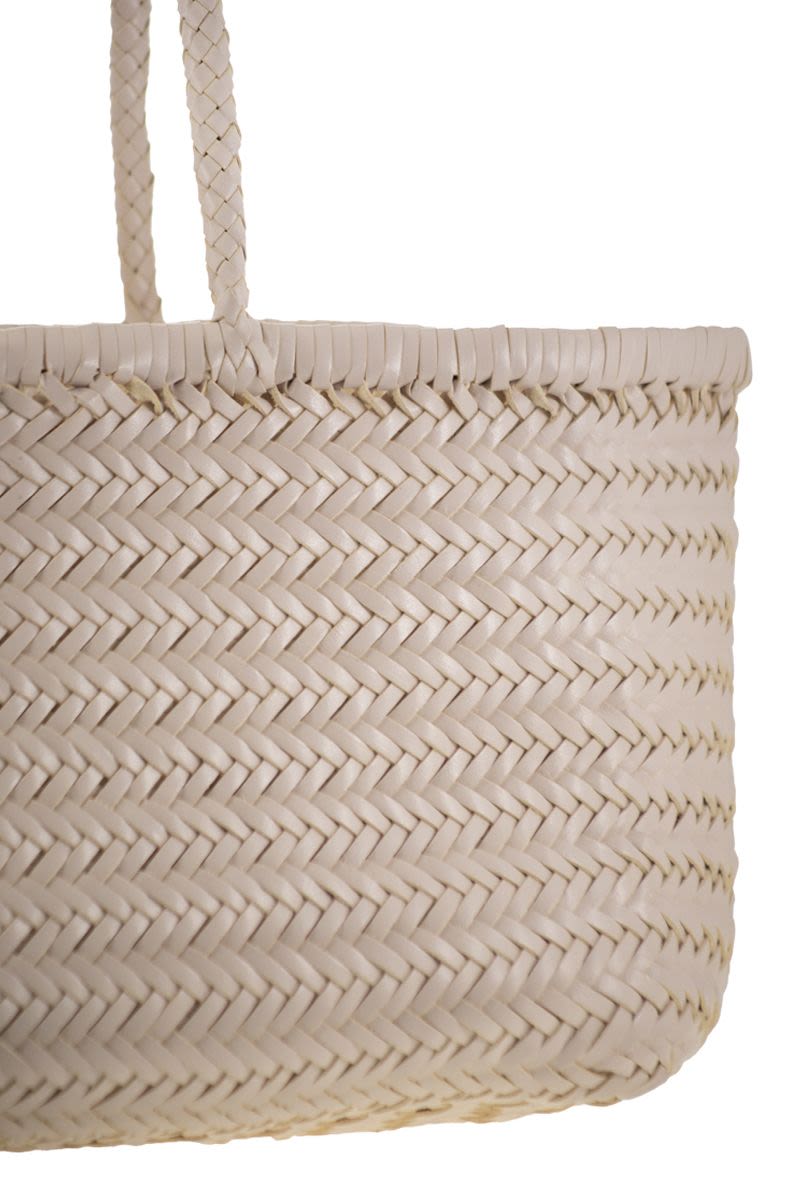 BAMBOO TRIPLE JUMP BIG - WOVEN LEATHER BAG Dragon