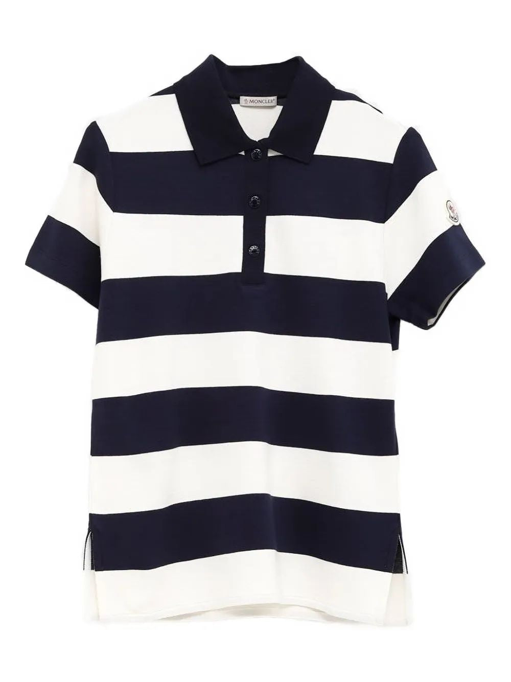 WHITE STRIPES SS POLO Moncler F07 S