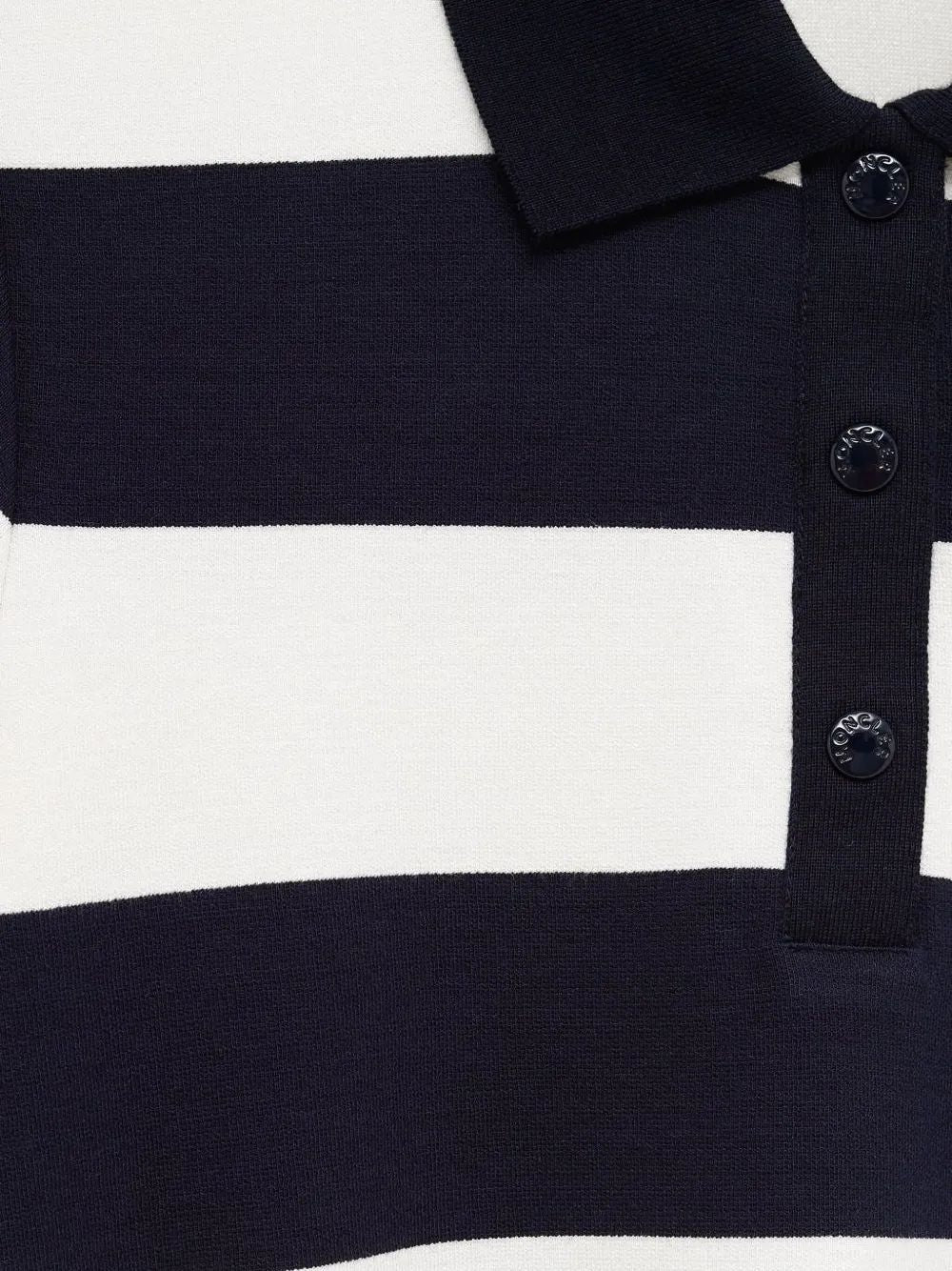 WHITE STRIPES SS POLO Moncler