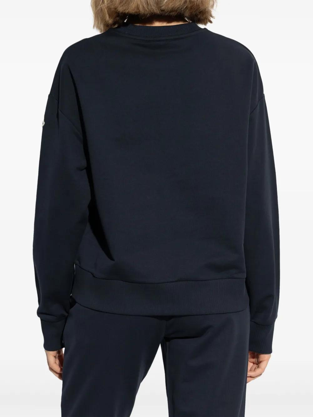 SWEATSHIRT WITH LOGO PATCH Moncler