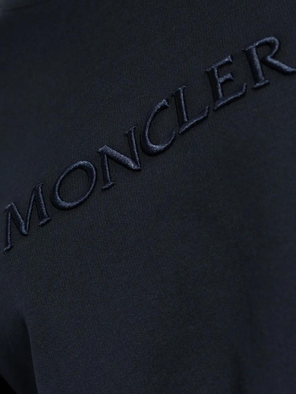 SWEATSHIRT WITH LOGO PATCH Moncler