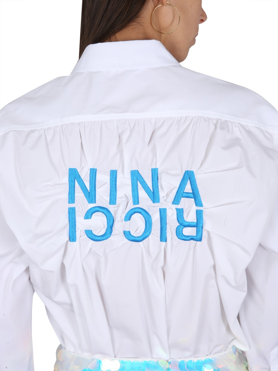 SHIRT WITH LOGO Nina Ricci