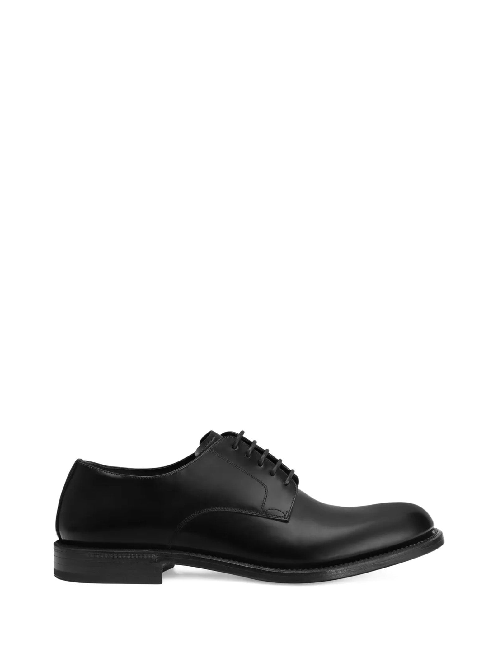 DOLCE & GABBANA DERBY IN BRUSHED CALFSKIN Dolce & Gabbana BLACK 40