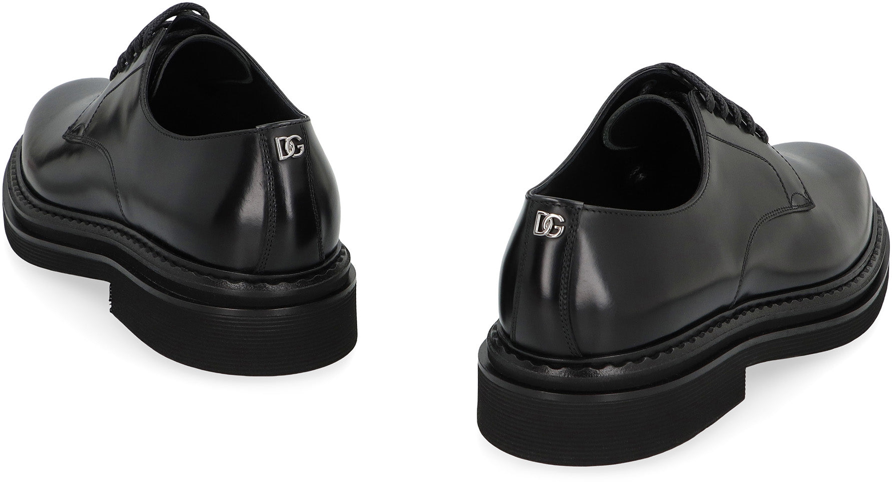 LEATHER LACE-UP DERBY SHOES Dolce & Gabbana