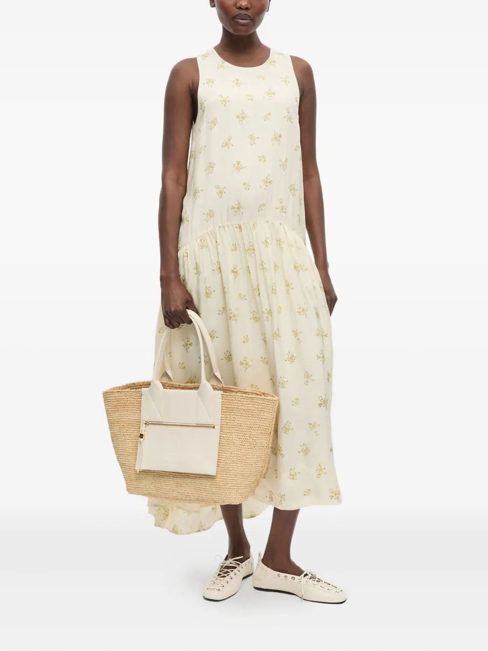 SHOPPER RAFFIA Ganni