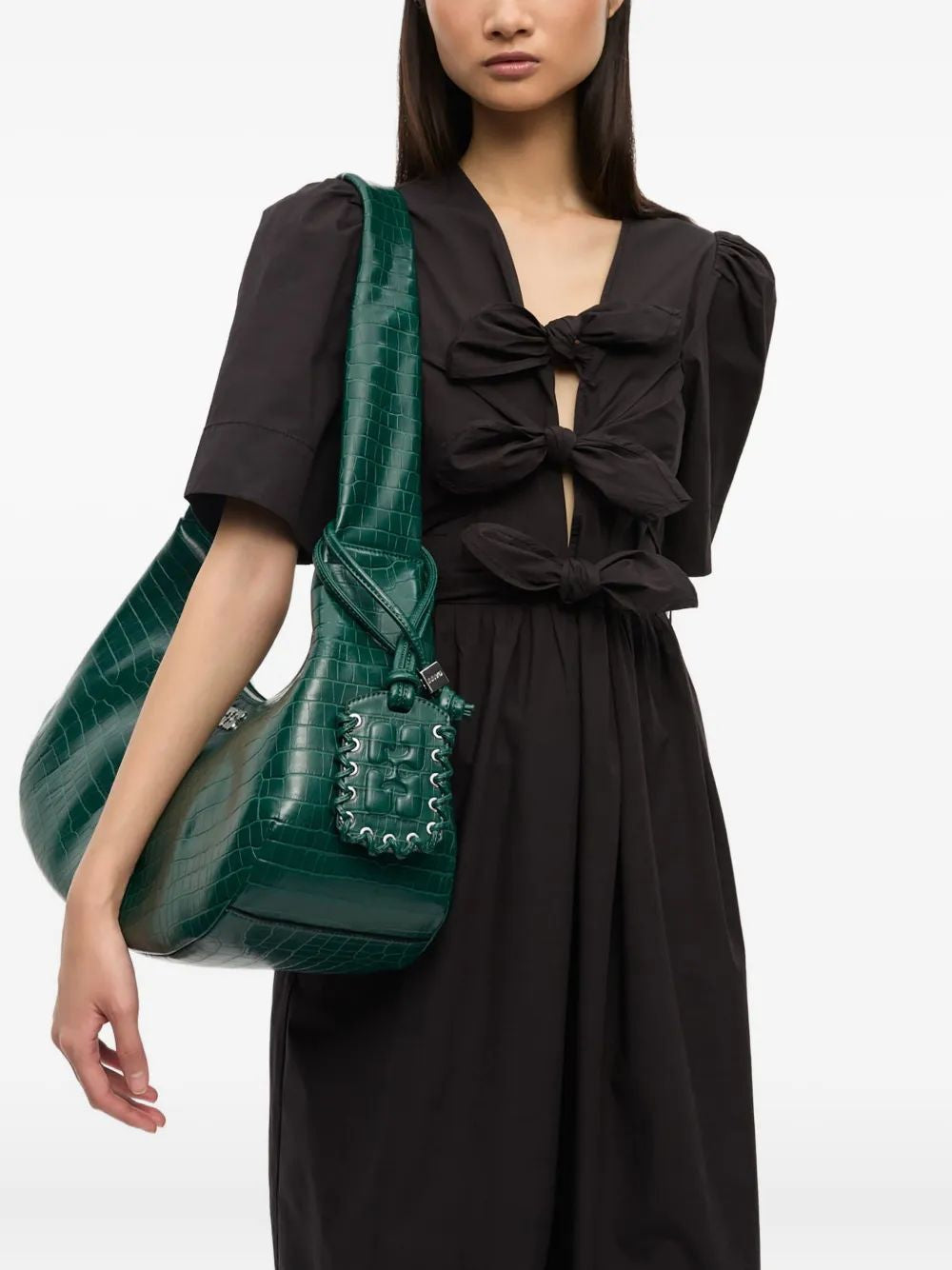 BOU BAG CROCO Ganni