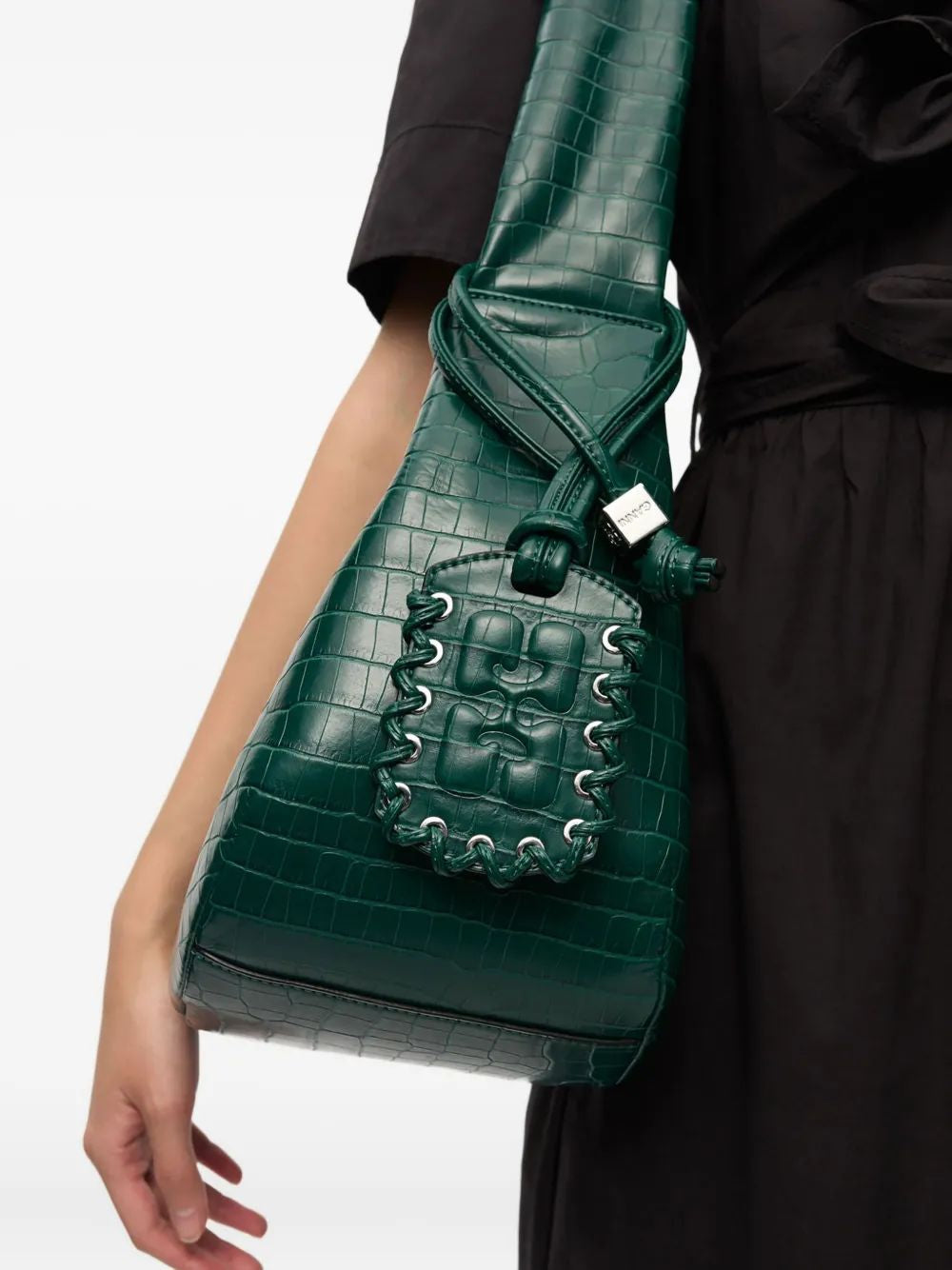 BOU BAG CROCO Ganni