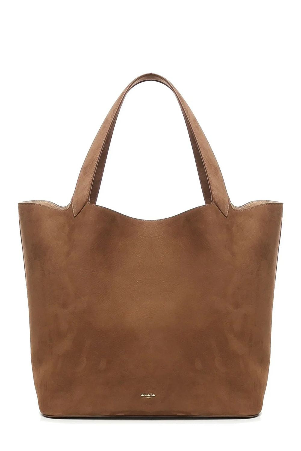 LE CABAS BROWN NUBUCK TOTE BAG Alaia MARRON U