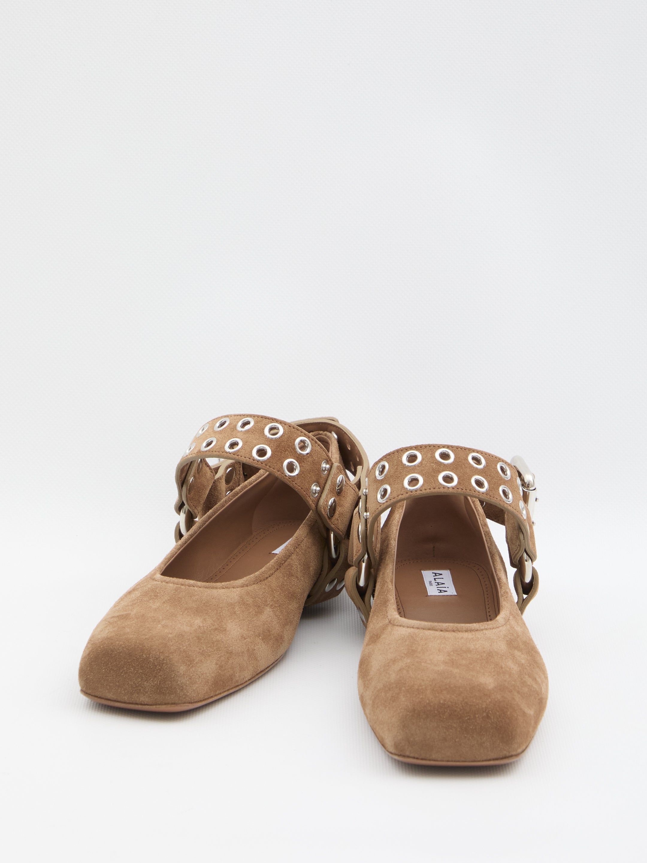 SUEDE BALLET FLATS Alaia