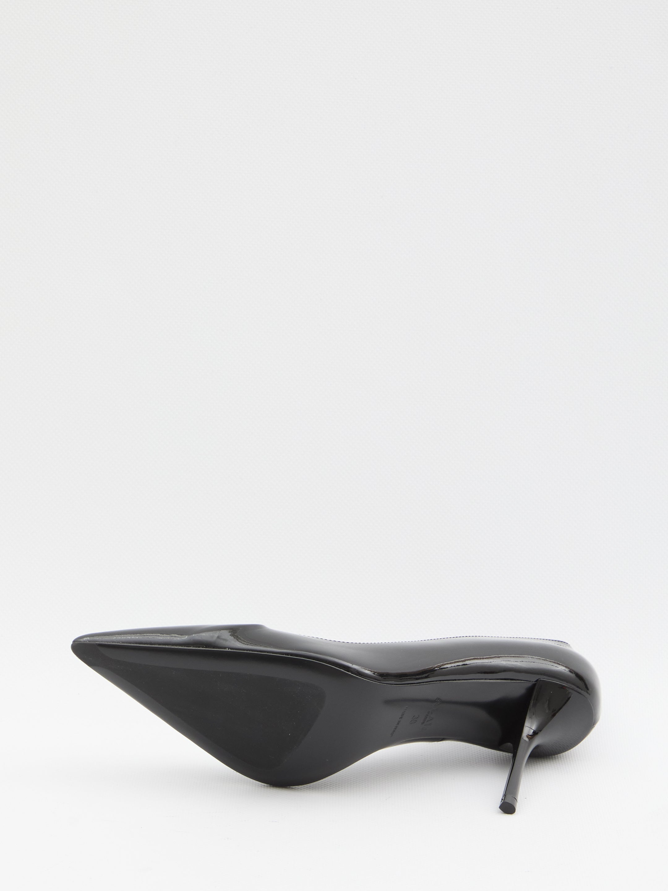 100MM LEATHER HEELED PUMPS Alaia