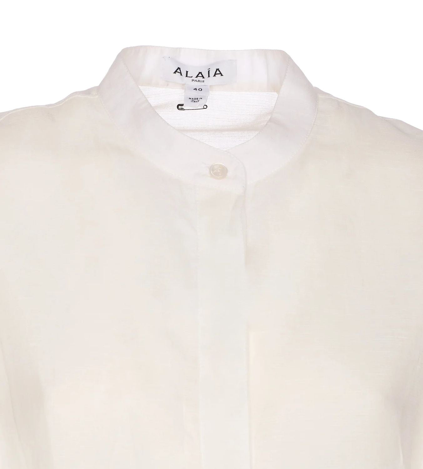 FITTED BLOUSE WITH ROUND HEM Alaia