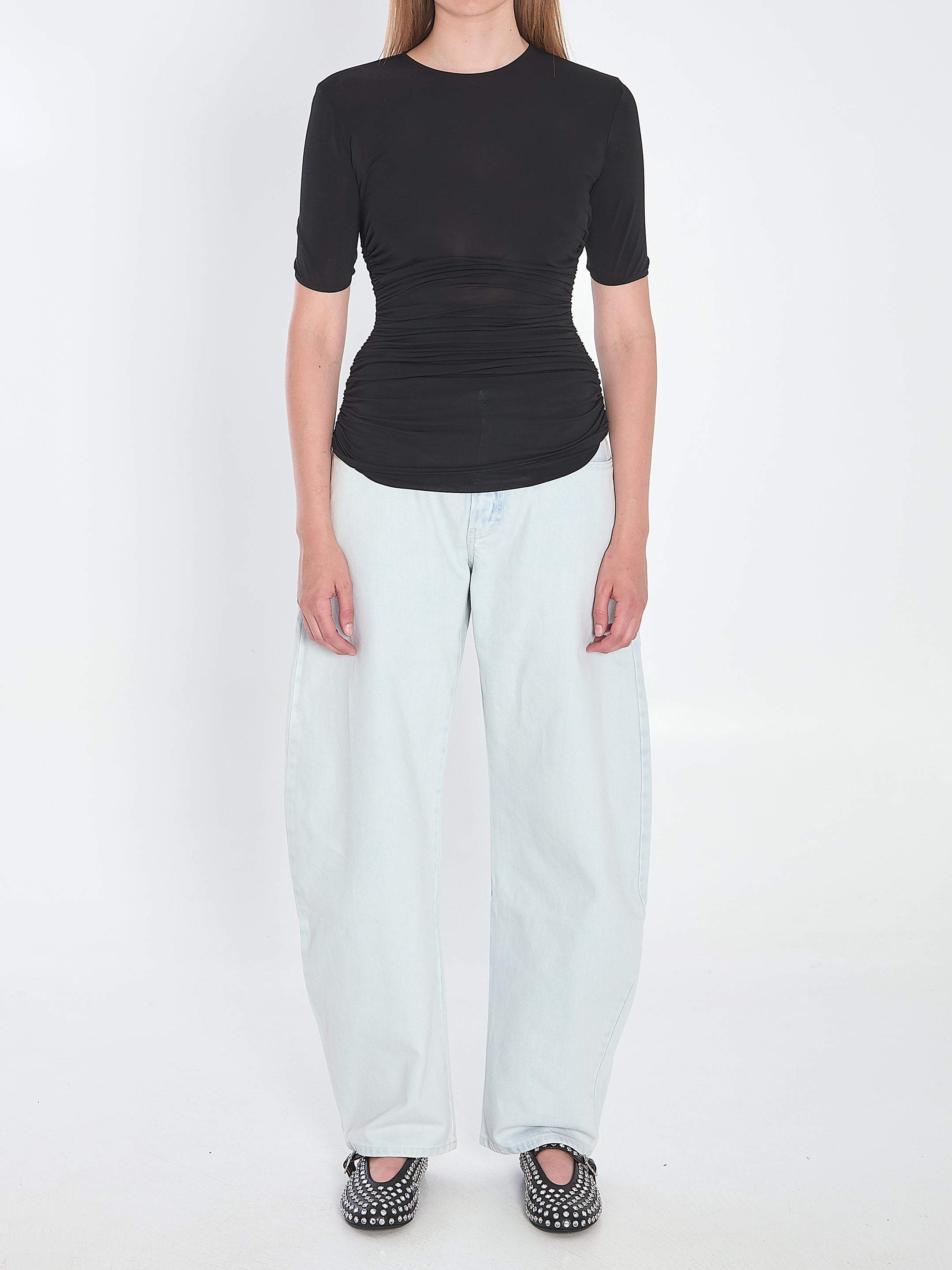 ALAÏA PLEATS T-SHIRT Alaia
