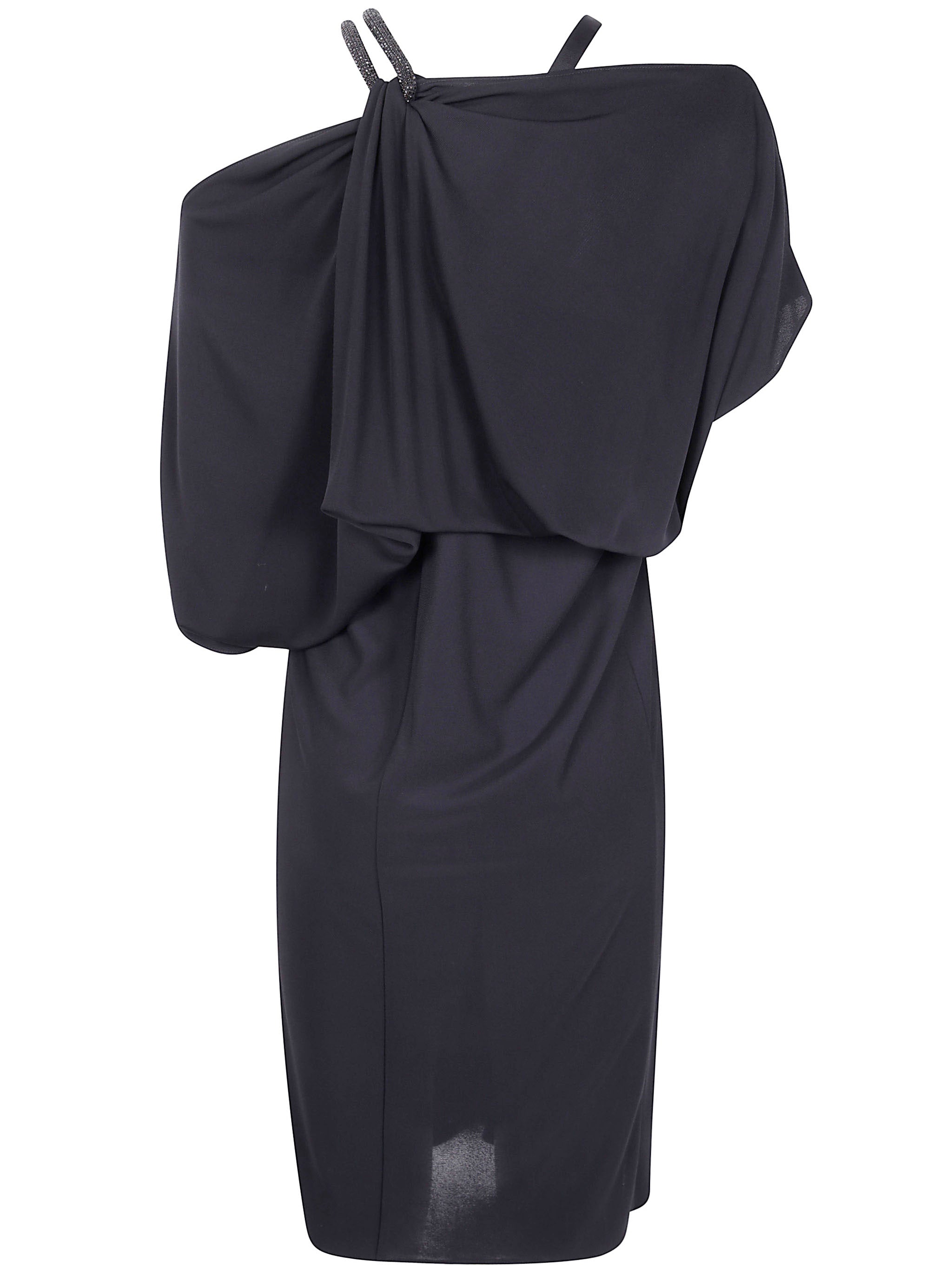 CHAIN STONES EMBROIDERY ON CREPE JERSEY COCKTAIL DRESS Tom Ford