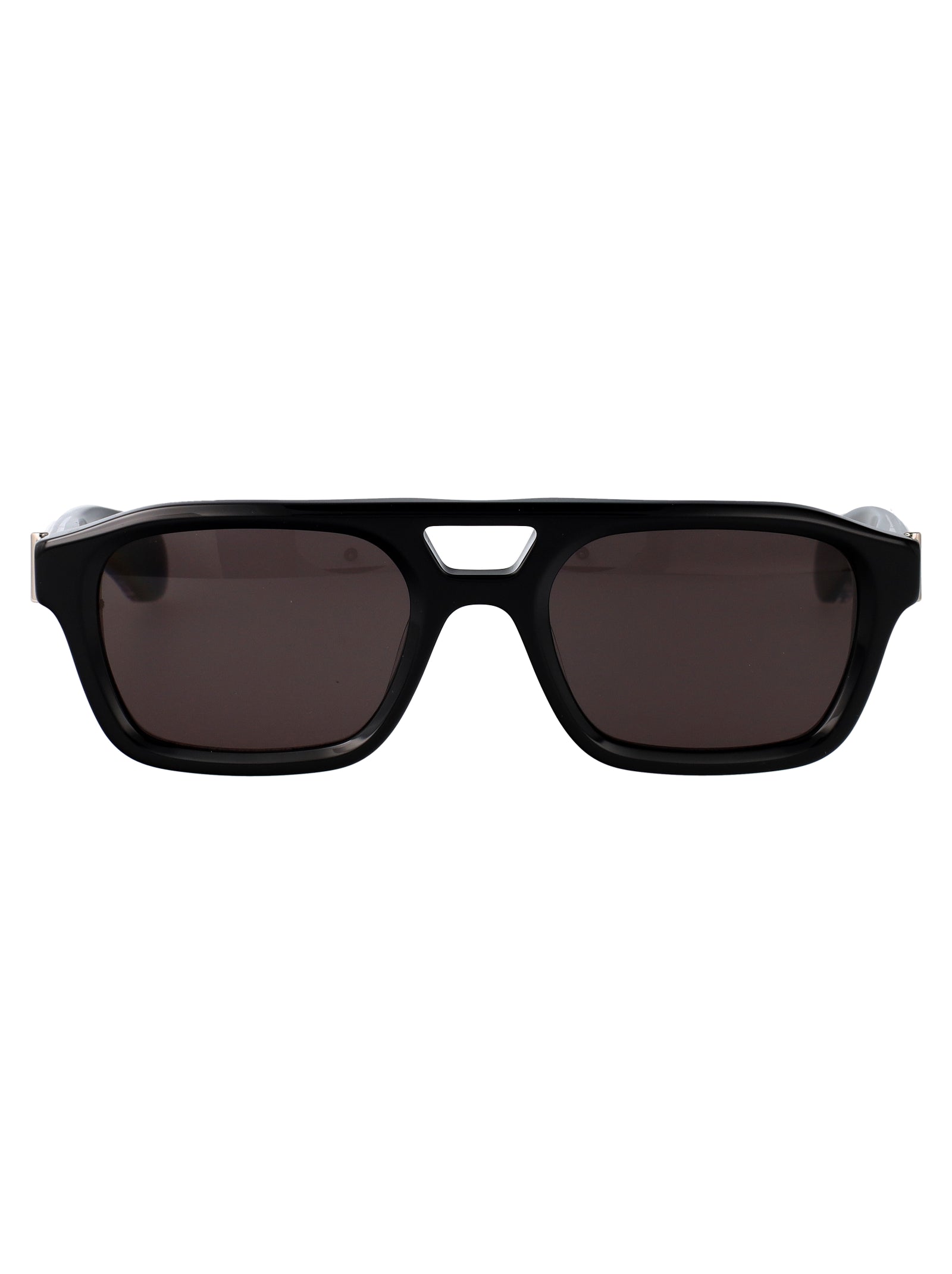 BLACK-BLACK-GREY ACETATE SUNGLASSES Alexander McQueen BLACK-BLACK-GREY 52