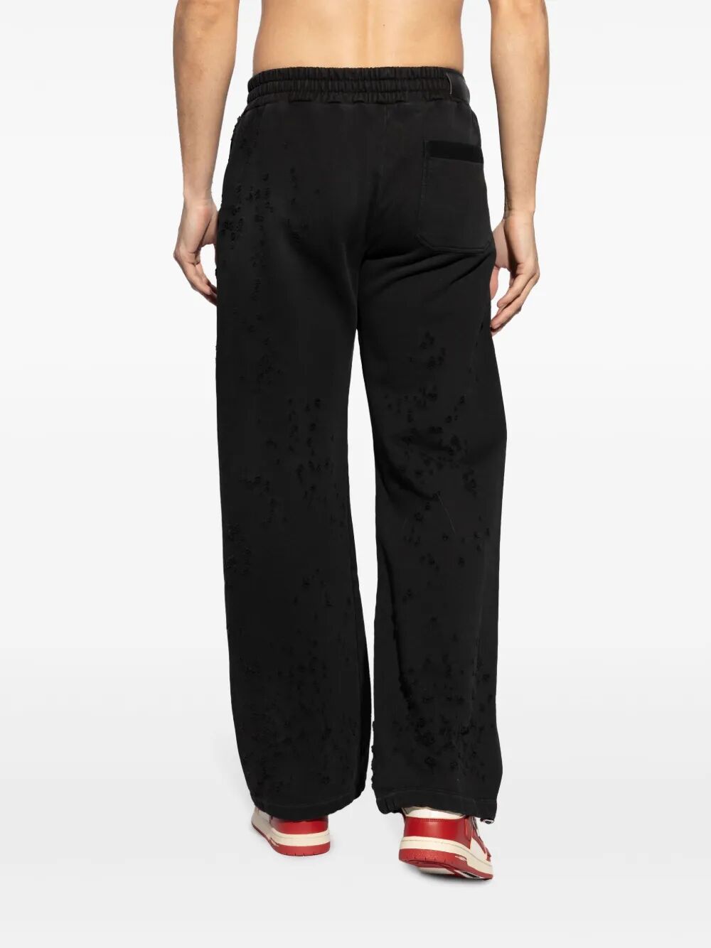 "MA SHOTGUN EMBROIDERED" STRAIGHT SWEATPANT AMIRI