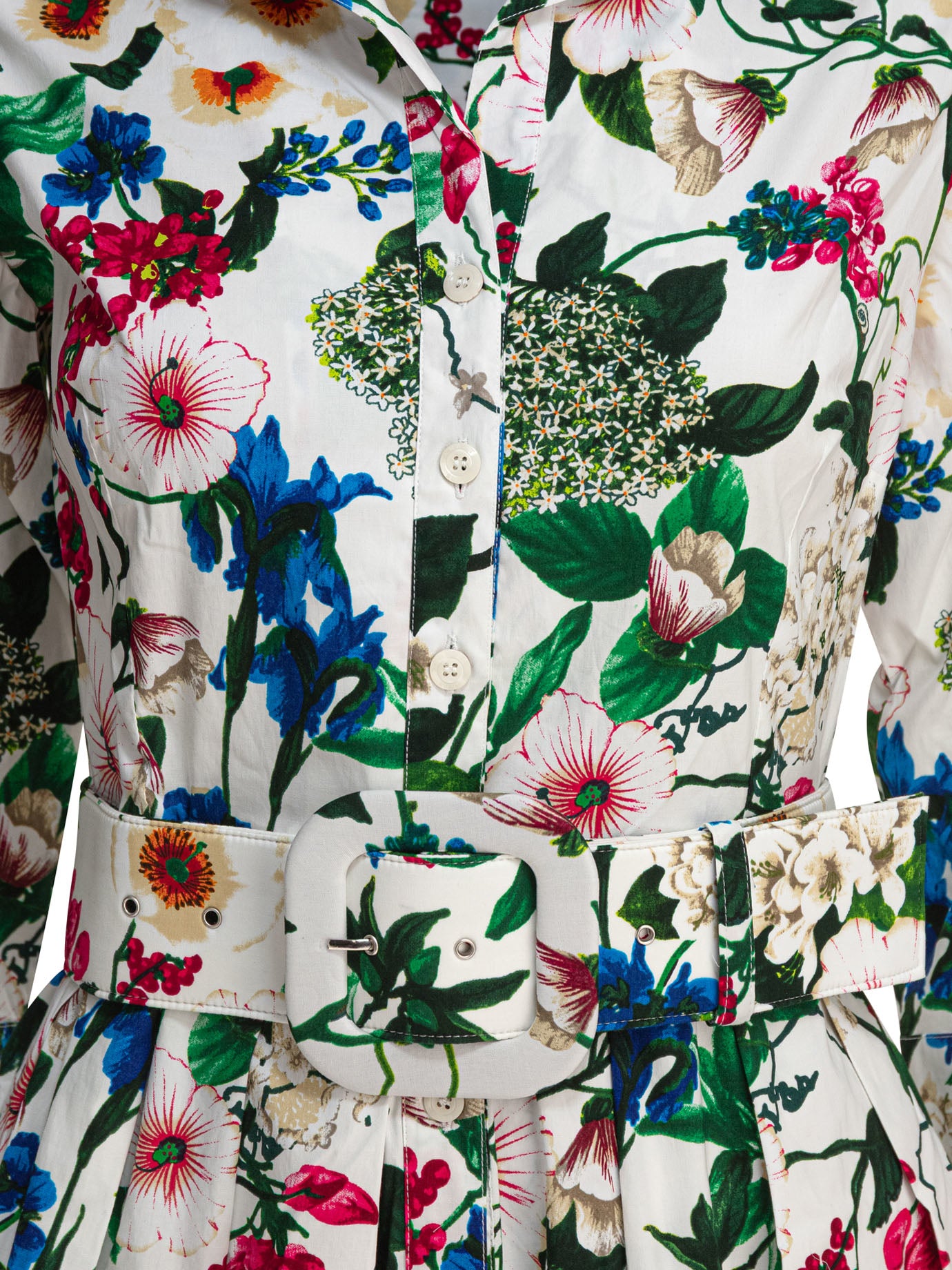 WHITE COTTON DRESS Samantha Sung