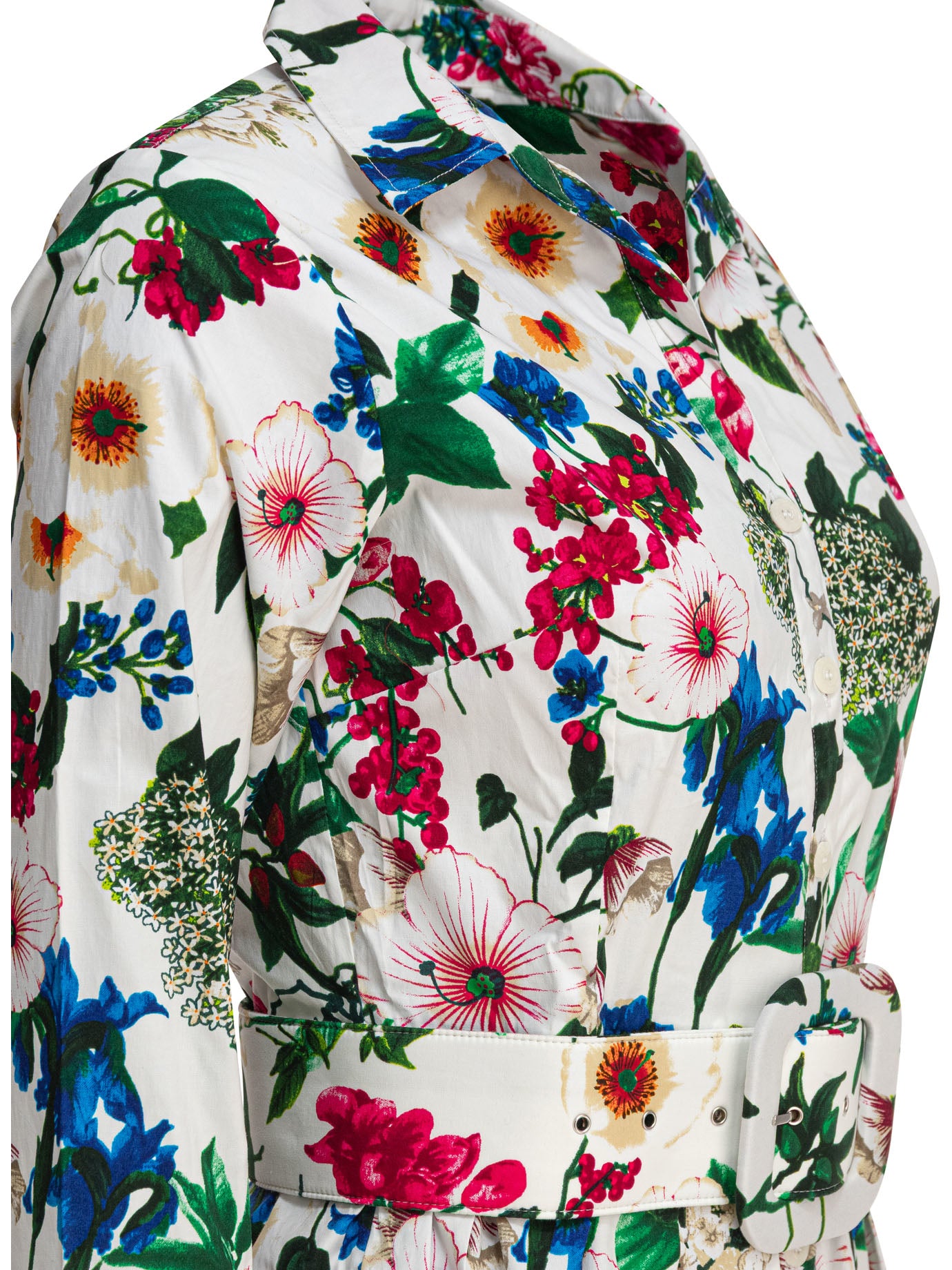 WHITE COTTON DRESS Samantha Sung