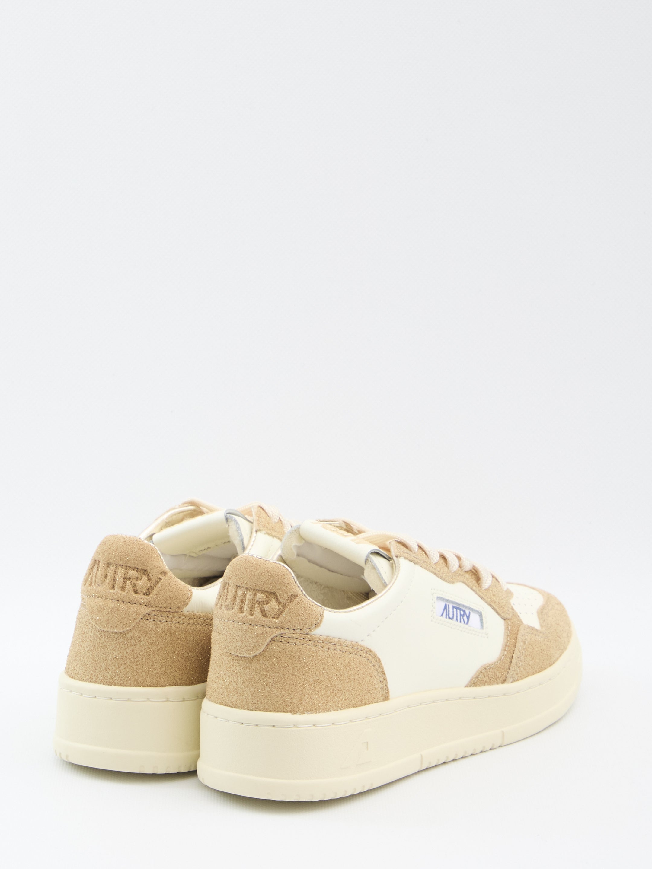 MEDALIST LOW - SNEAKERS WITH TWO-TONE GLITTER Autry