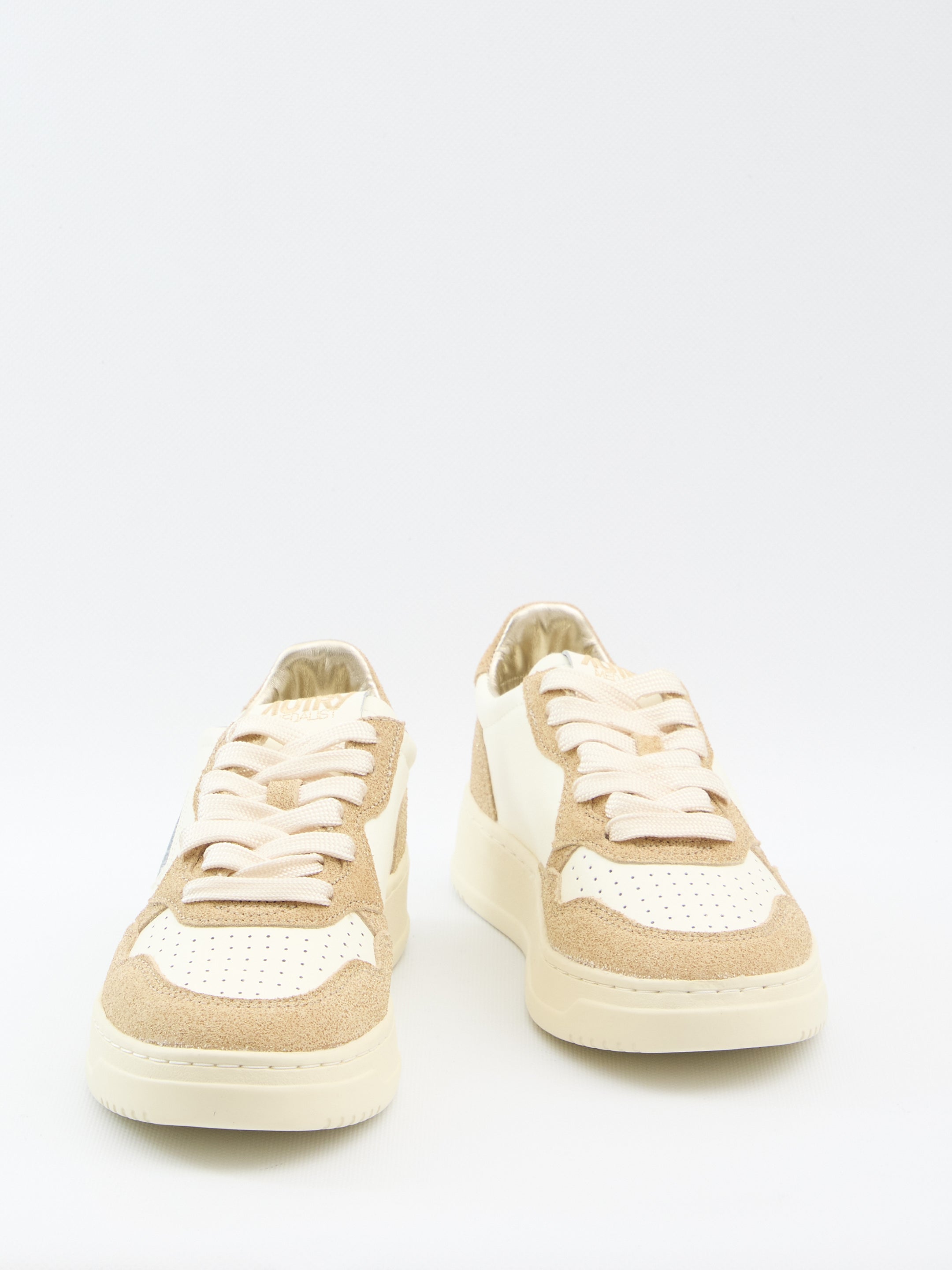 MEDALIST LOW - SNEAKERS WITH TWO-TONE GLITTER Autry