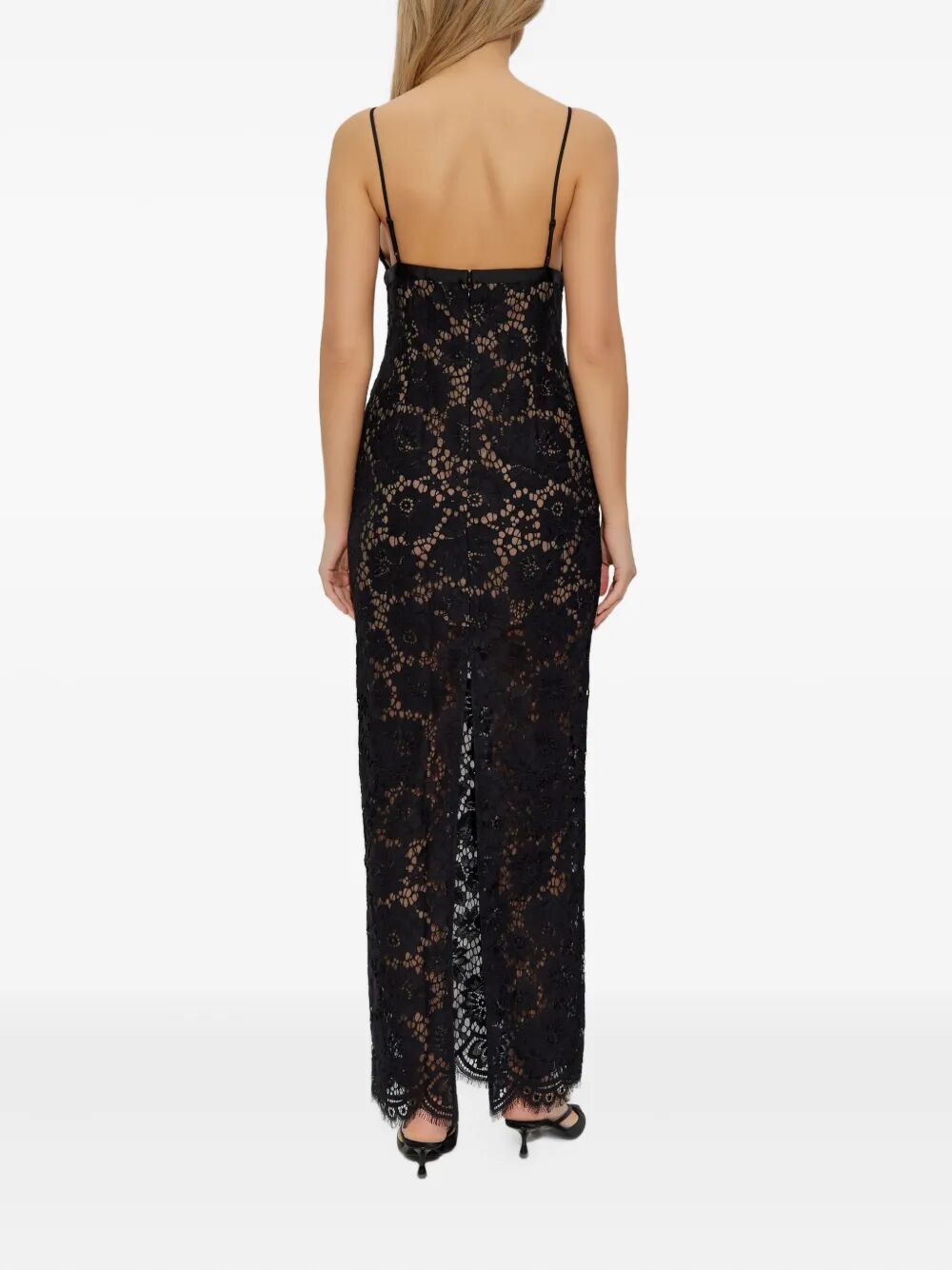 FLORAL LACE MAXI DRESS Self-Portrait