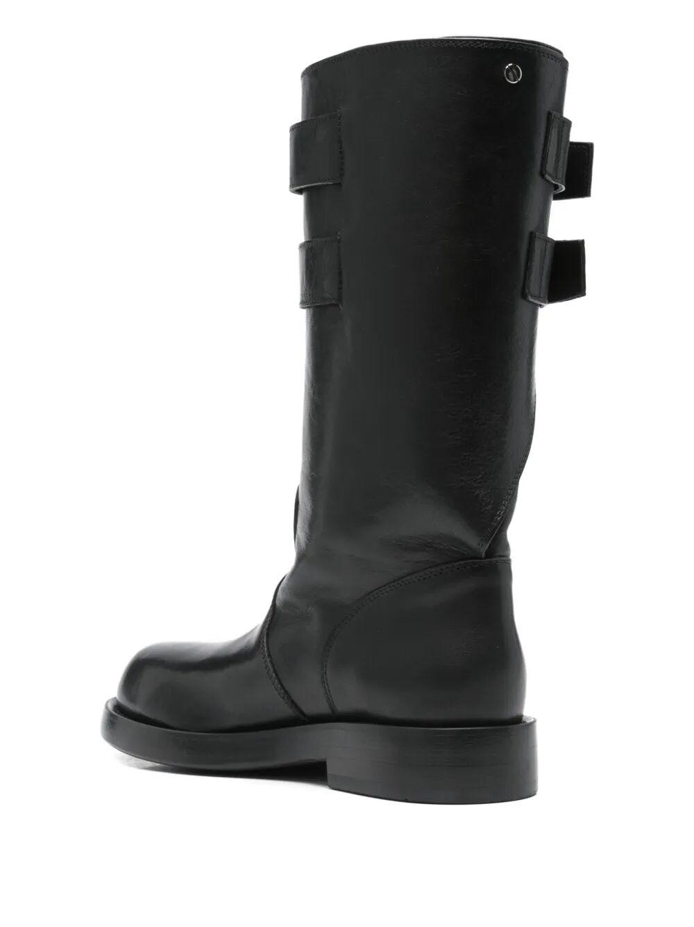 "OSMO" ROUNDED BOOTS WITH BELTS Ann Demeulemeester