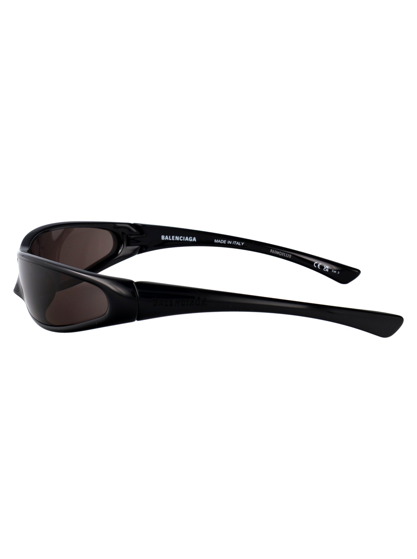 BLACK-BLACK-GREY BIO INJECTION SUNGLASSES Balenciaga