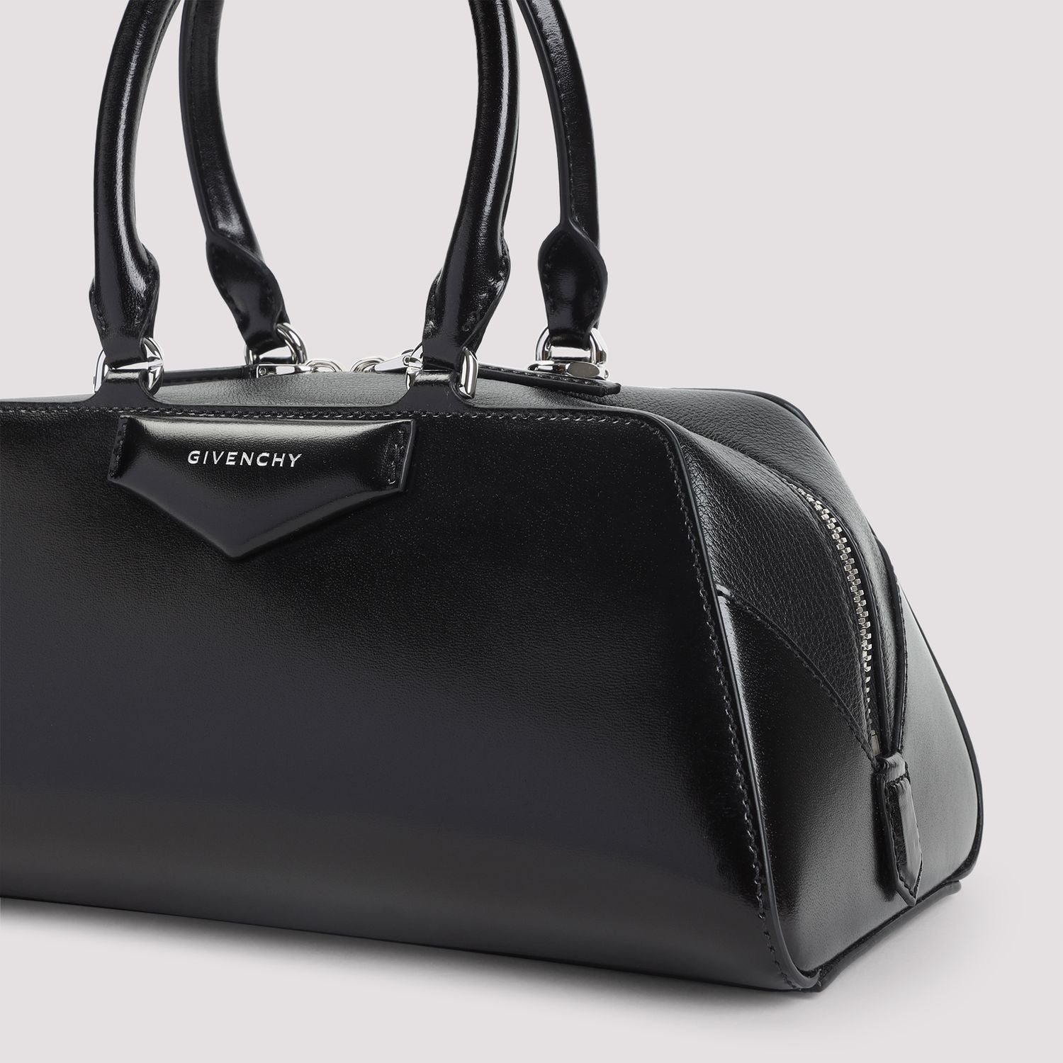 BLACK CALF LEATHER SHOULDER BAGS Givenchy