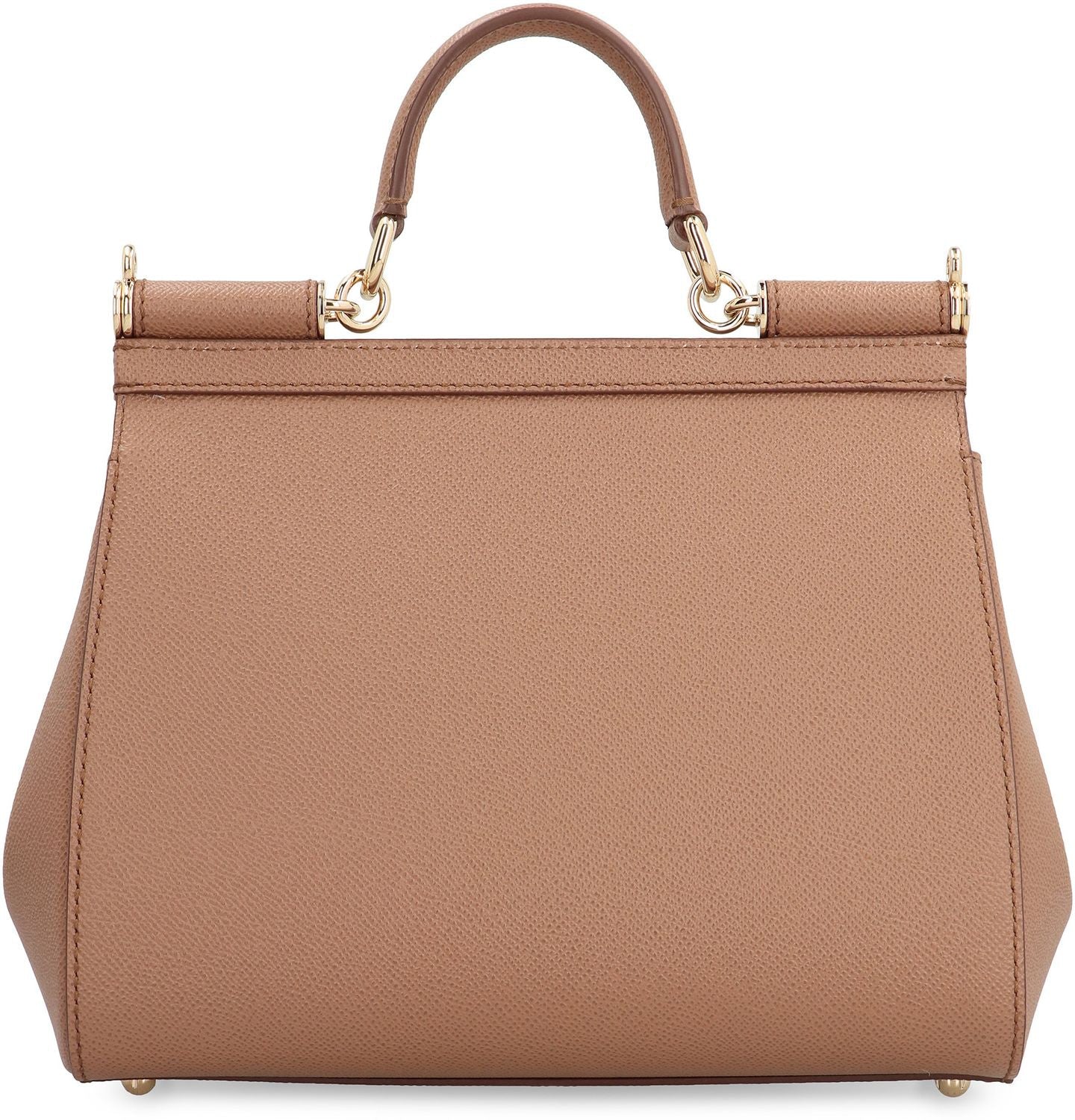 SICILY GRANDE LEATHER HANDBAG Dolce & Gabbana