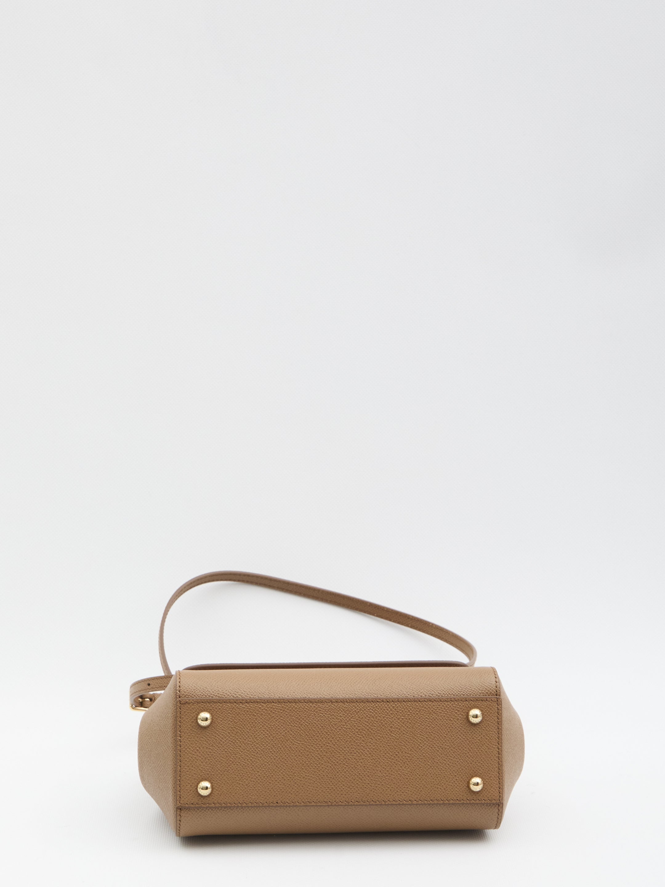 SICILY MEDIA LEATHER HANDBAG Dolce & Gabbana