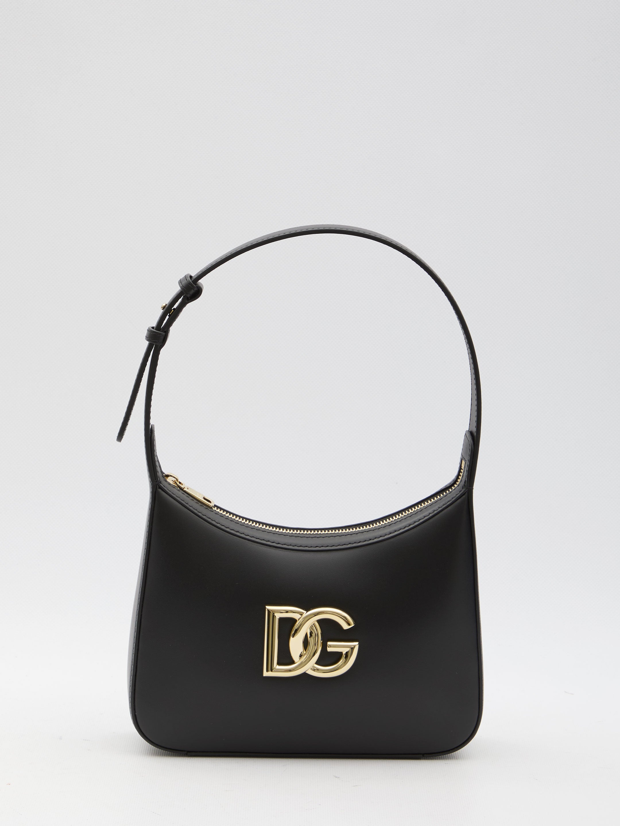 3.5 LEATHER SHOULDER BAG Dolce & Gabbana black TU