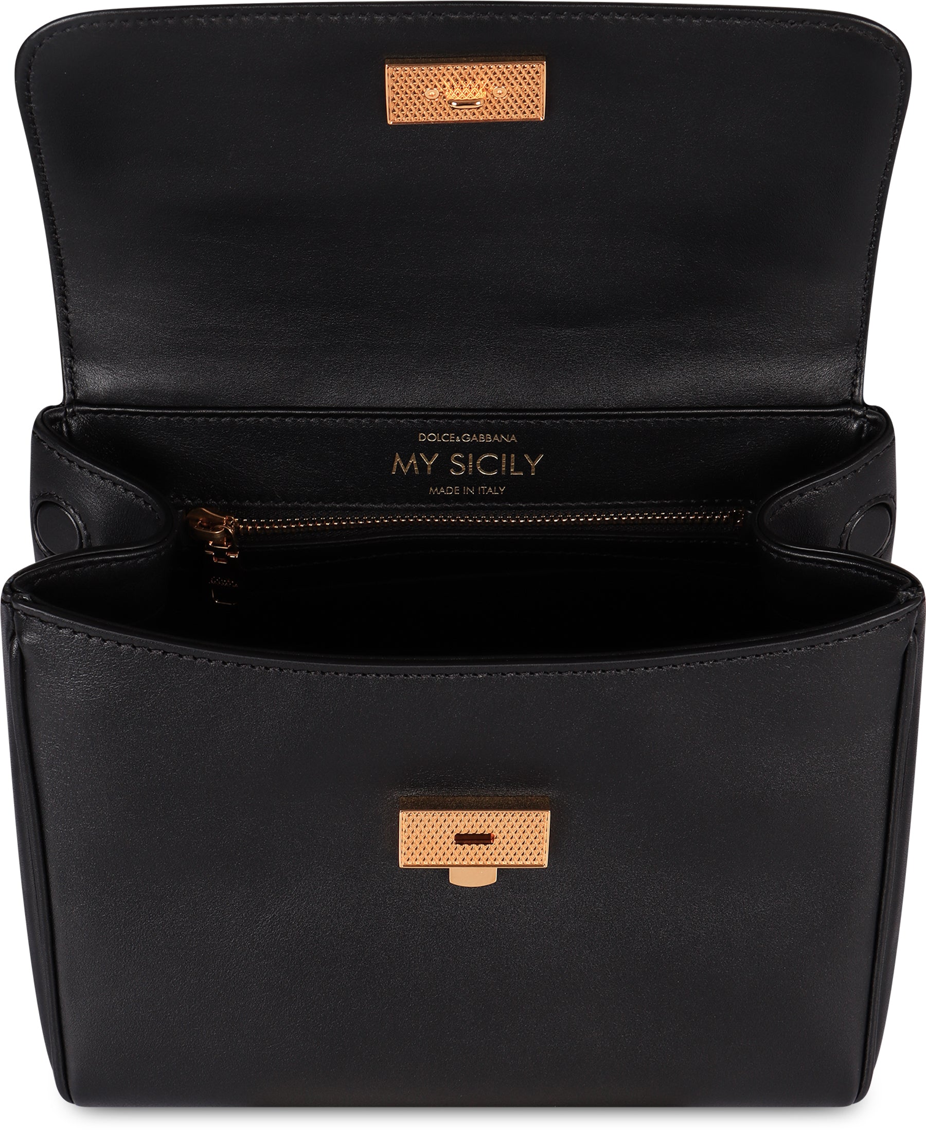 MY SICILY LEATHER HANDBAG Dolce & Gabbana